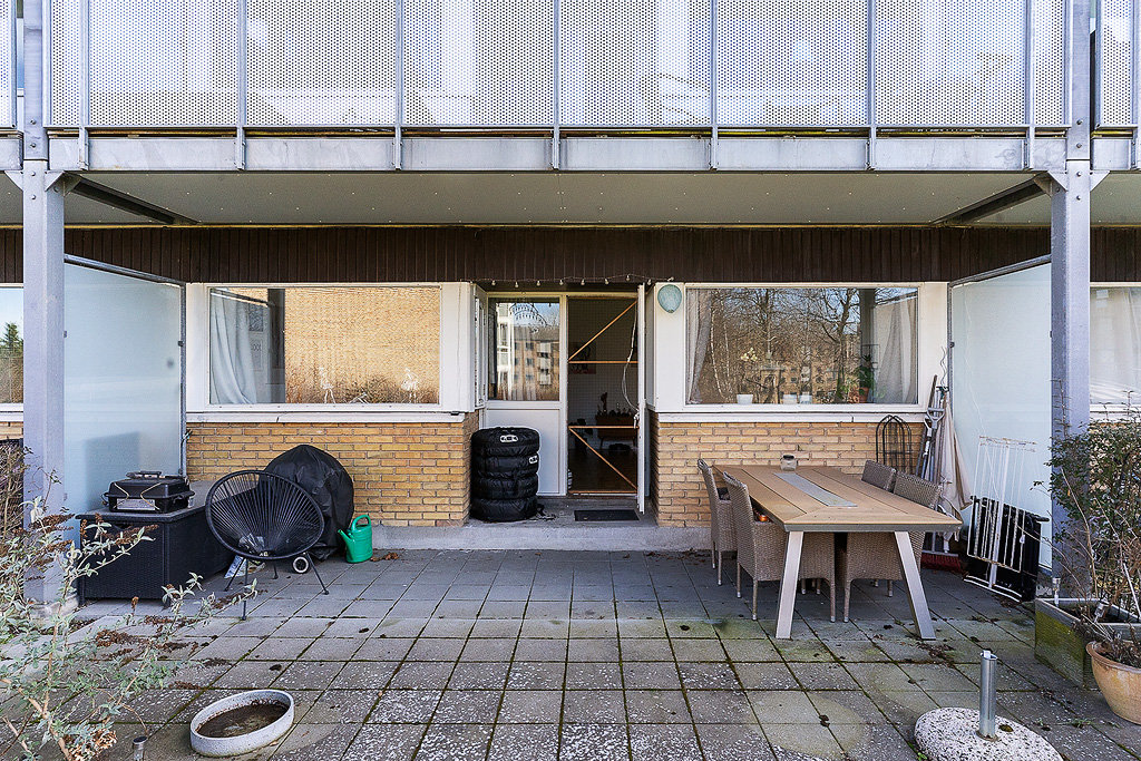 Fremhævet terrasse billede i fuldskærmstilstand. Billede af Ryttergårdsvej 20, st.. 3., 3520 Farum