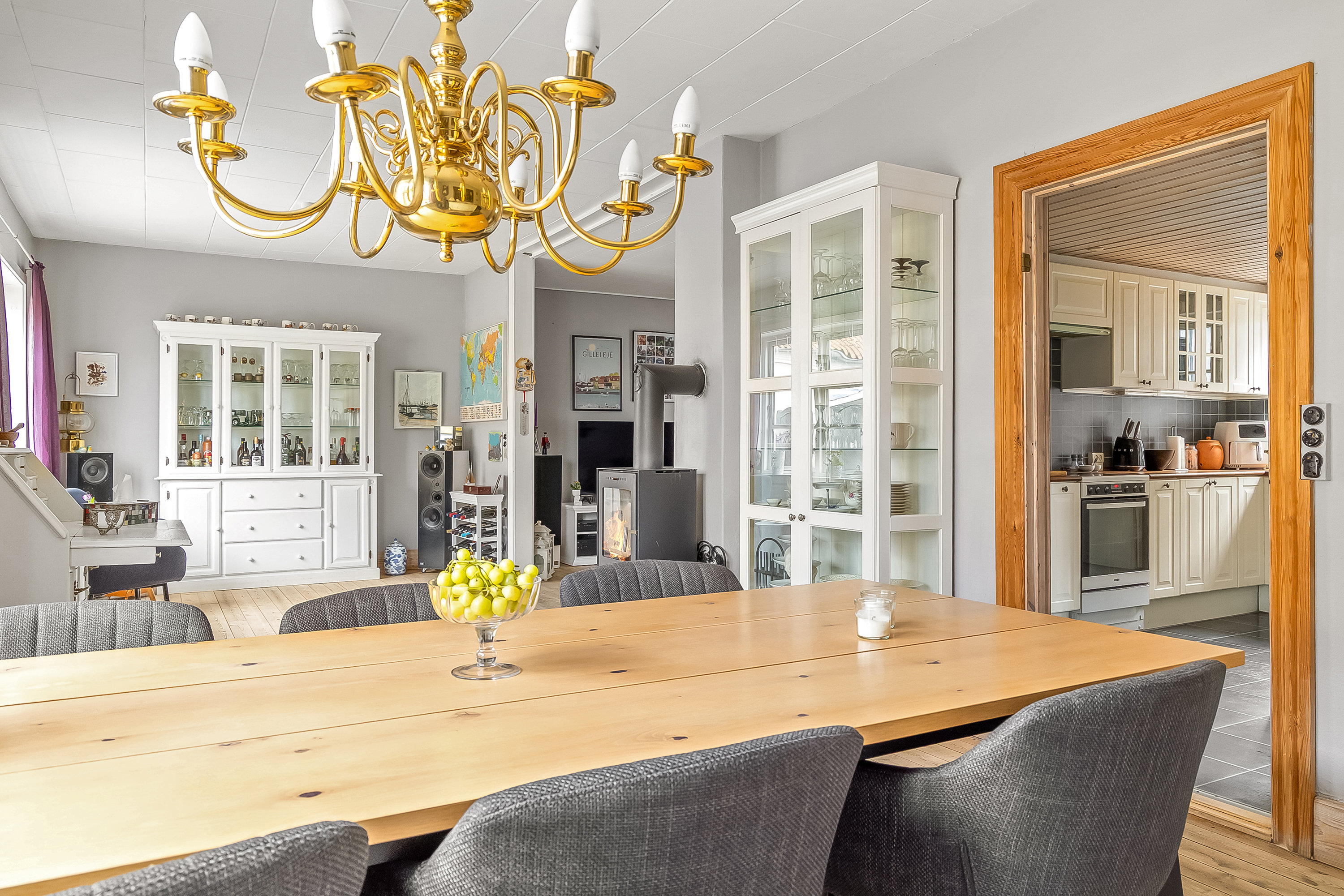 Fremhævet stue billede i fuldskærmstilstand. Billede af Møllegade 8, 3250 Gilleleje