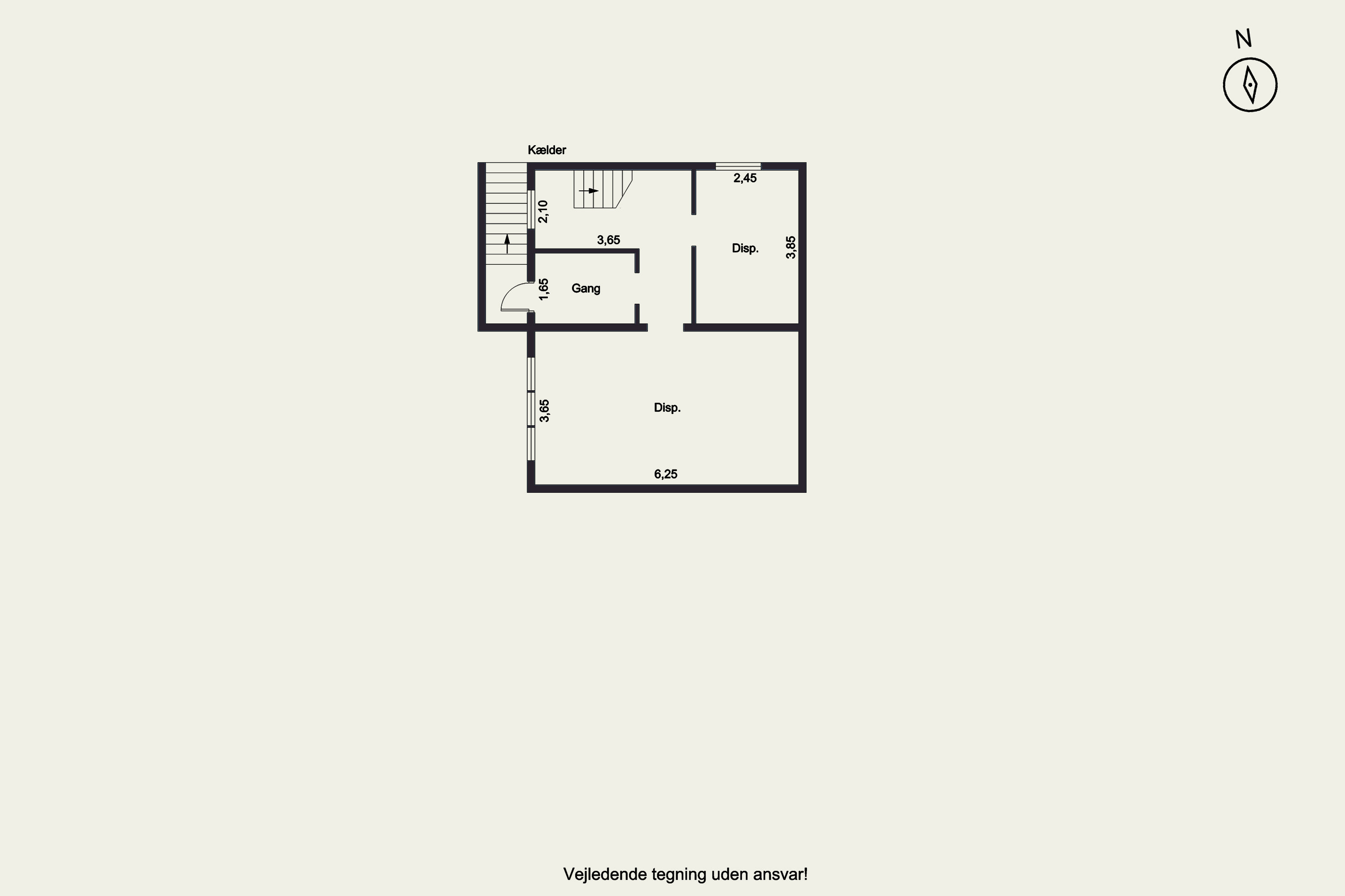 Plantegninger billede af Vibevej 13, 3660 Stenløse
