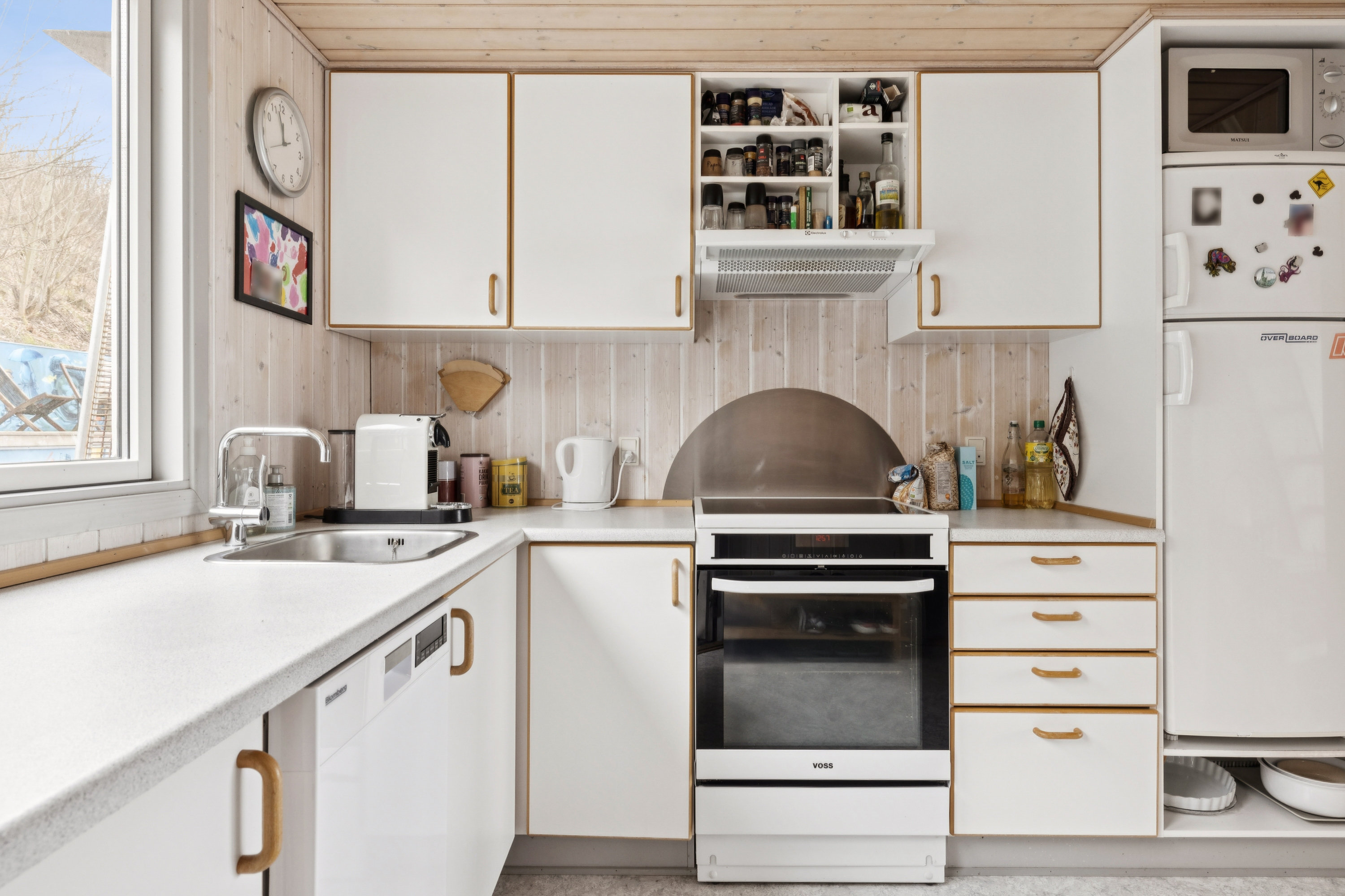 Fremhævet køkken billede i fuldskærmstilstand. Billede af Ved Stranden 30, Lystrup Strand, 8961 Allingåbro