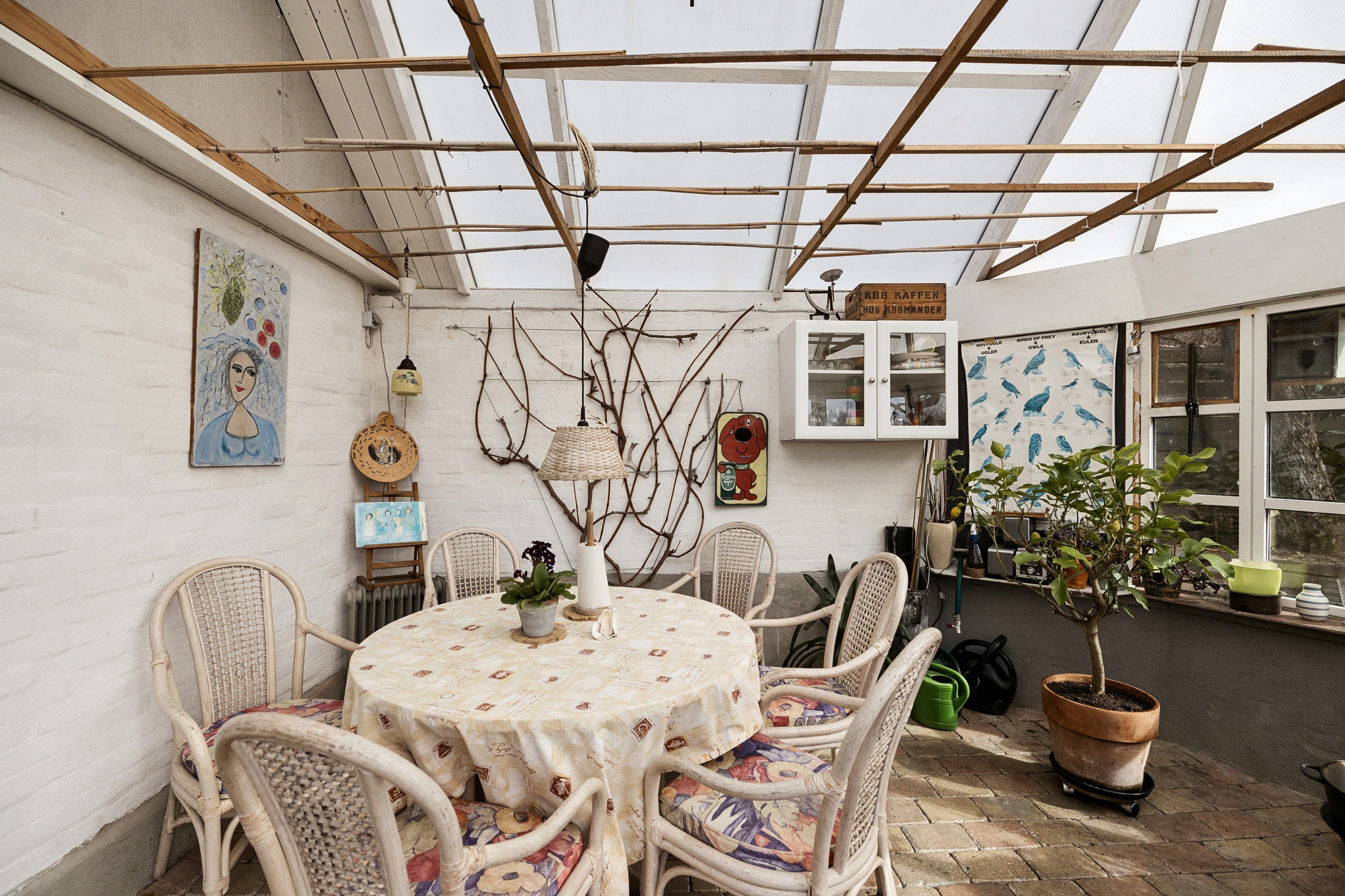 Fremhævet orangeri billede i fuldskærmstilstand. Billede af Vroldvej 89, Vrold, 8660 Skanderborg