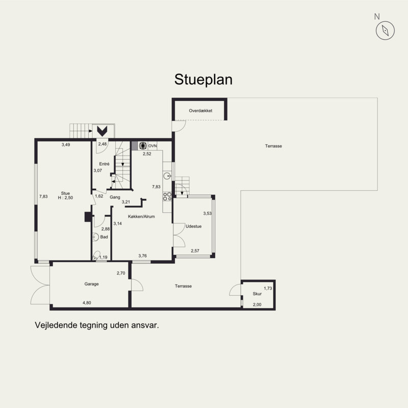 Plantegninger billede af Mosegårdsvej 13, 5000 Odense C