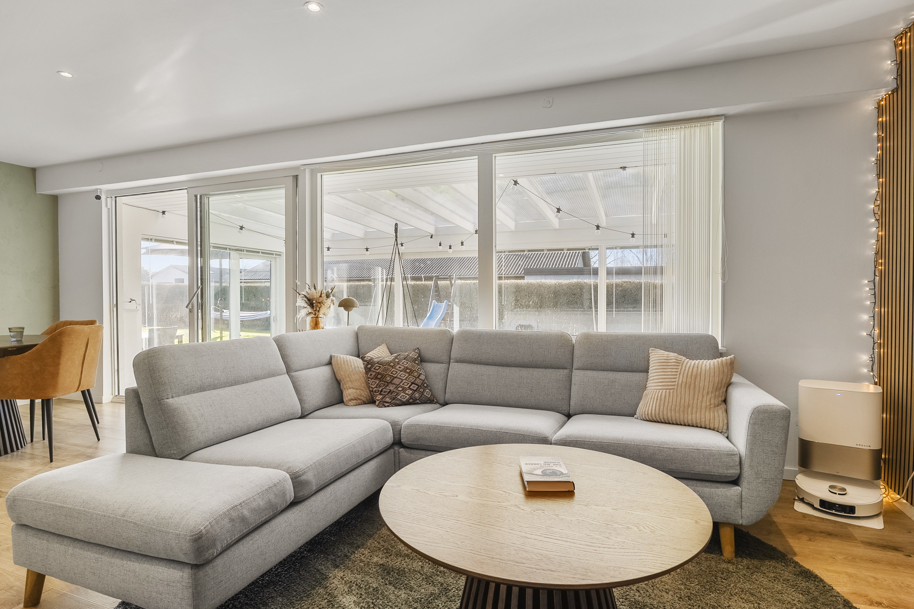 Fremhævet stue billede i fuldskærmstilstand. Billede af Fjordparken 46, 8700 Horsens