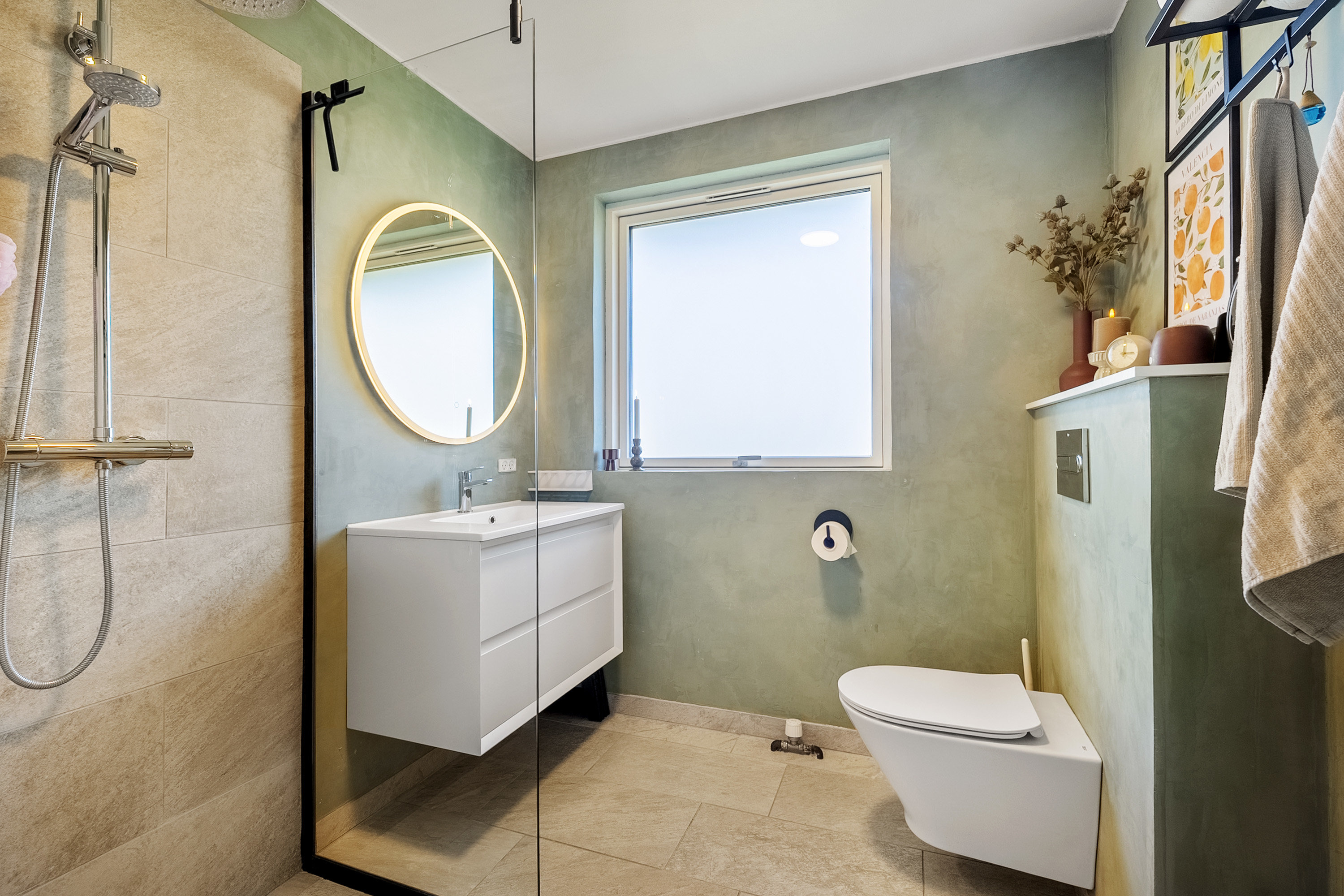 Fremhævet badeværelse billede i fuldskærmstilstand. Billede af Fjordparken 46, 8700 Horsens