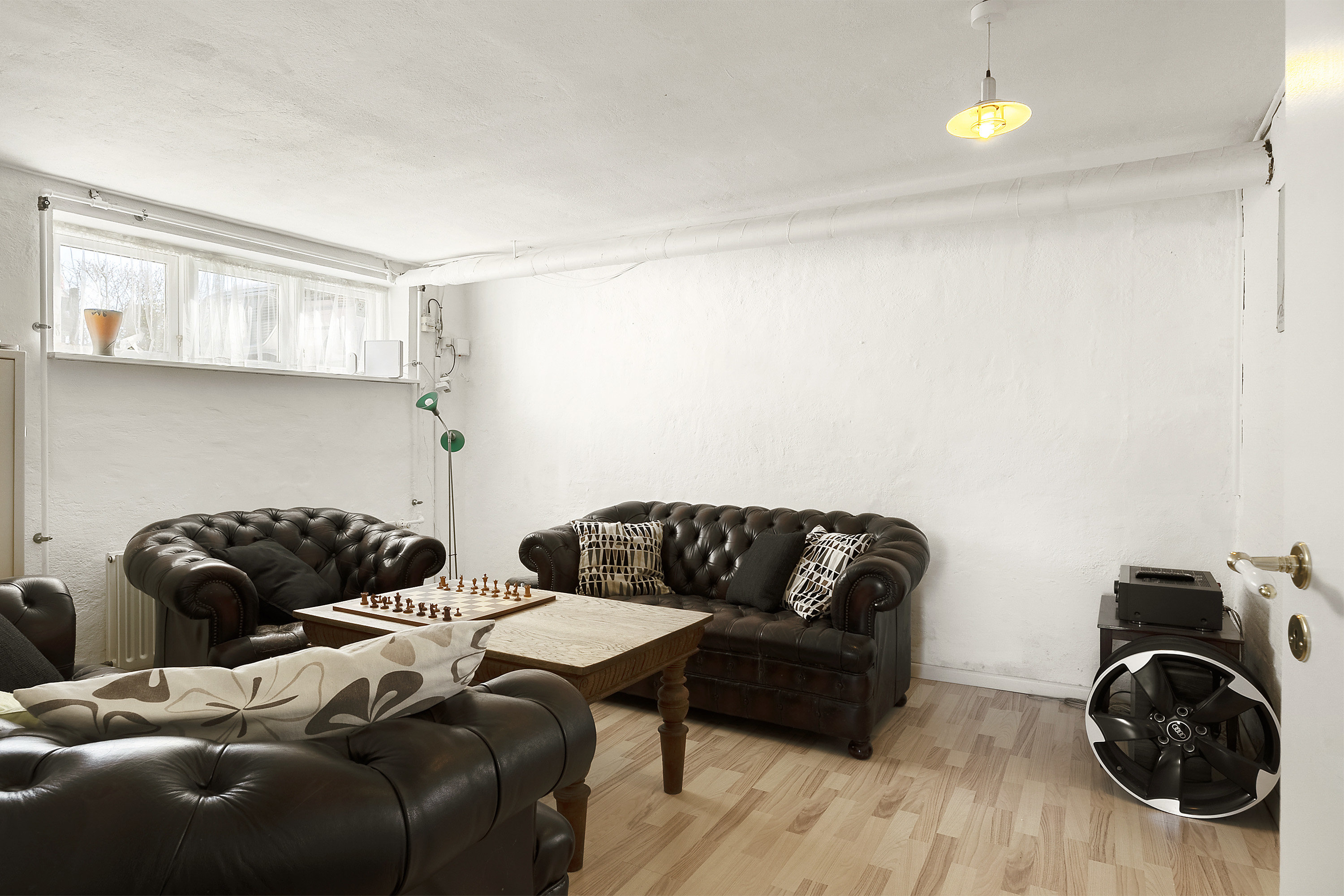 Fremhævet stue billede i fuldskærmstilstand. Billede af Vestergade 25, 5492 Vissenbjerg