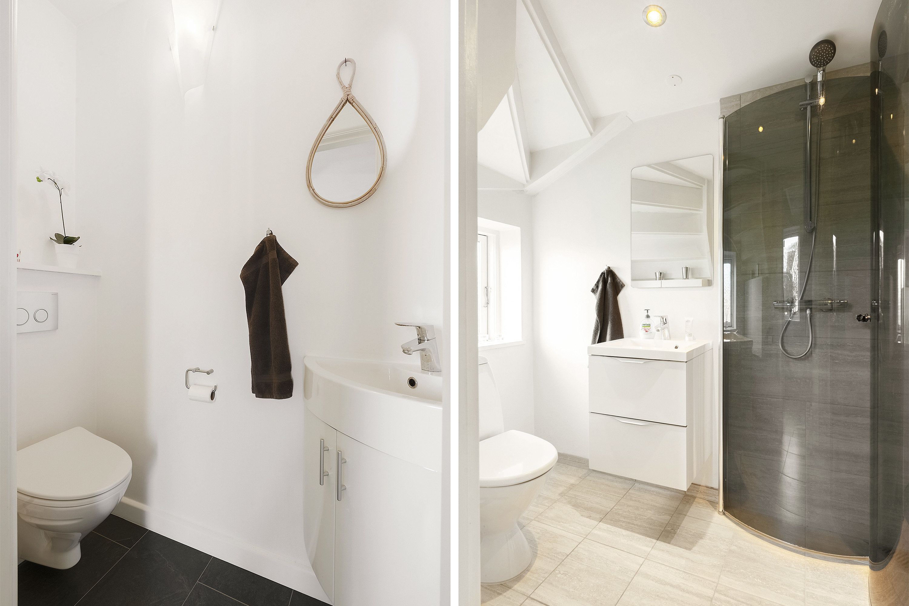 Fremhævet badeværelse billede i fuldskærmstilstand. Billede af Vestergade 25, 5492 Vissenbjerg