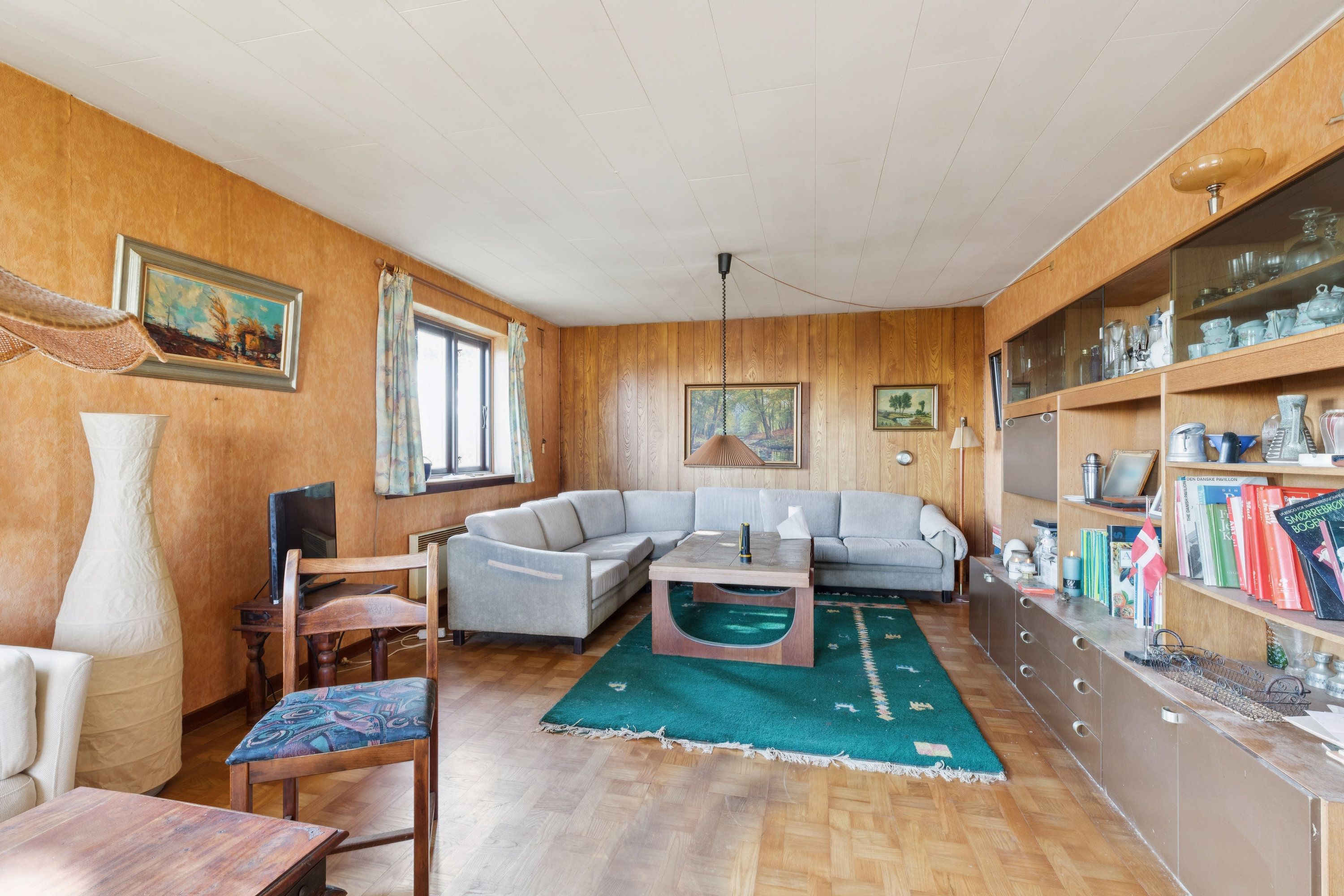 Fremhævet stue billede i fuldskærmstilstand. Billede af Torslundevej 150, Torslunde, 2635 Ishøj