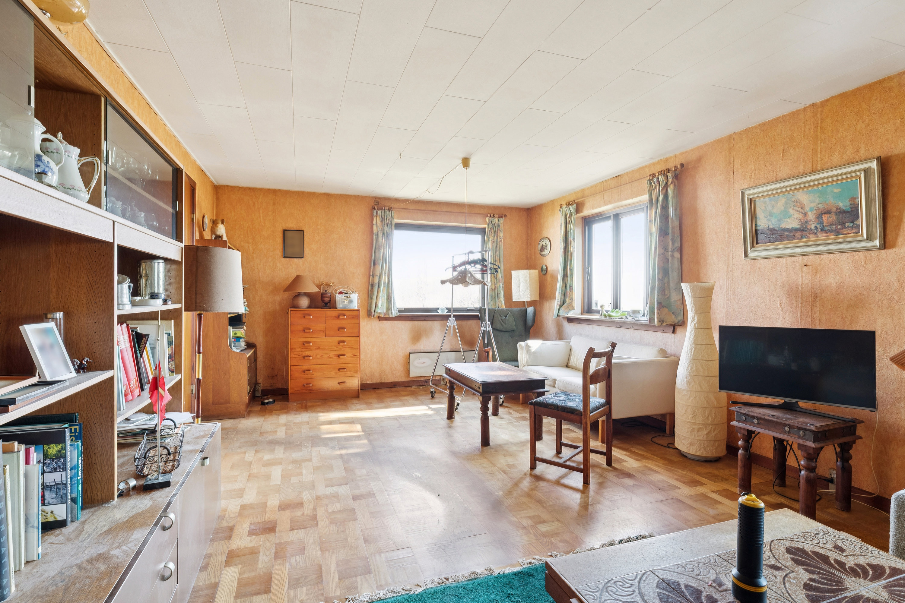 Fremhævet stue billede i fuldskærmstilstand. Billede af Torslundevej 150, Torslunde, 2635 Ishøj