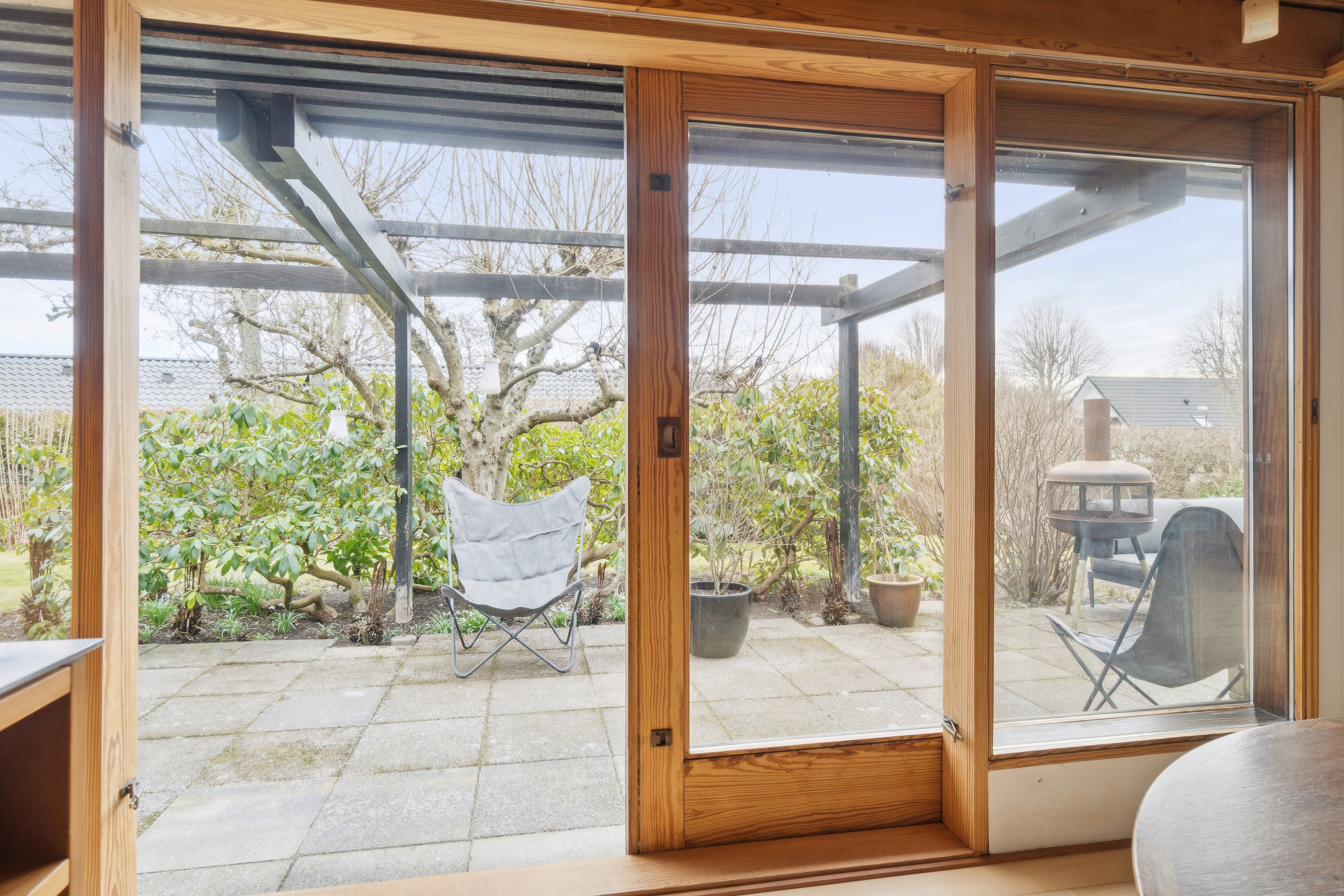 Fremhævet terrasse billede i fuldskærmstilstand. Billede af Reinettevej 3, 8270 Højbjerg