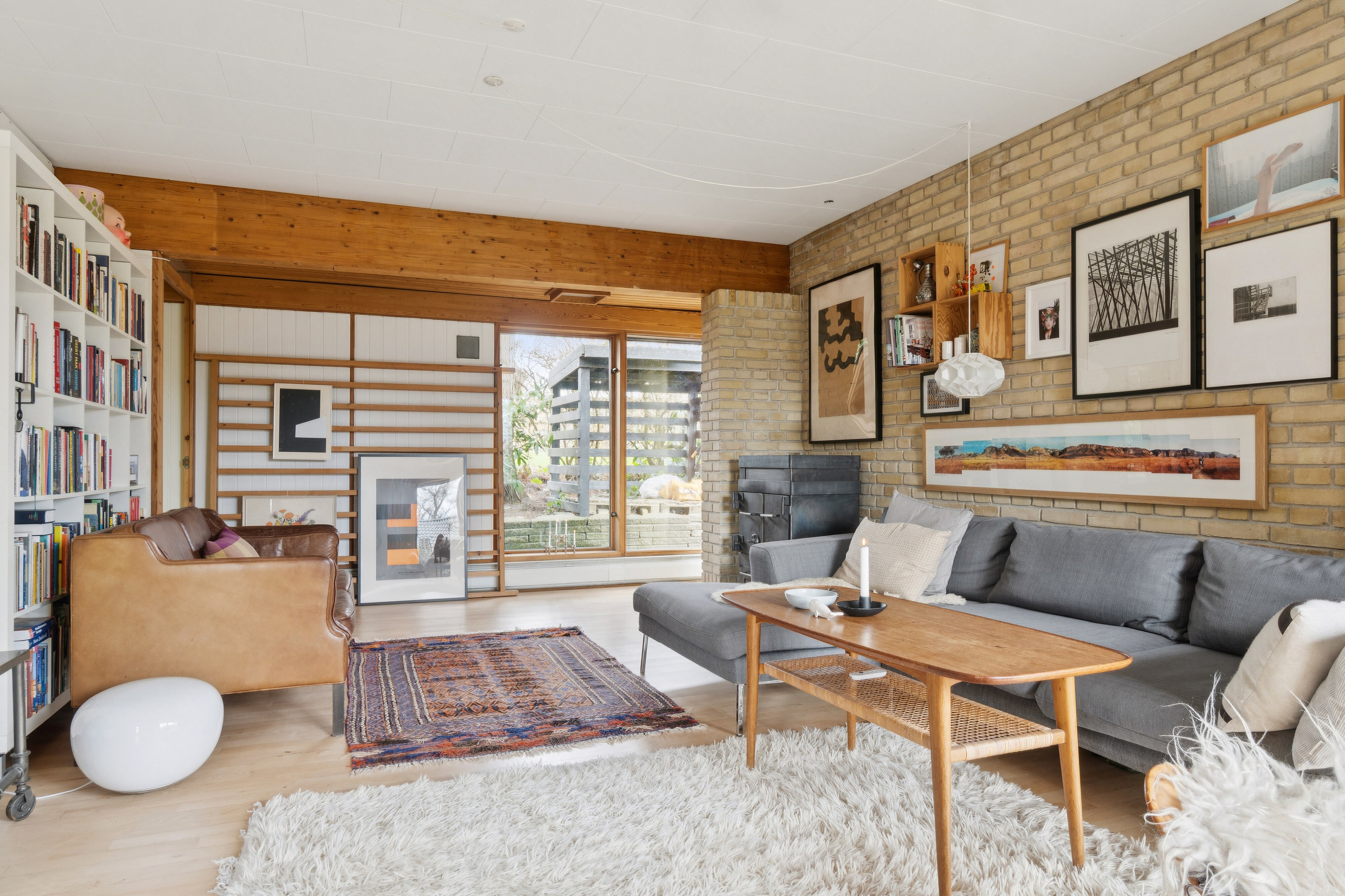 Fremhævet stue billede i fuldskærmstilstand. Billede af Reinettevej 3, 8270 Højbjerg