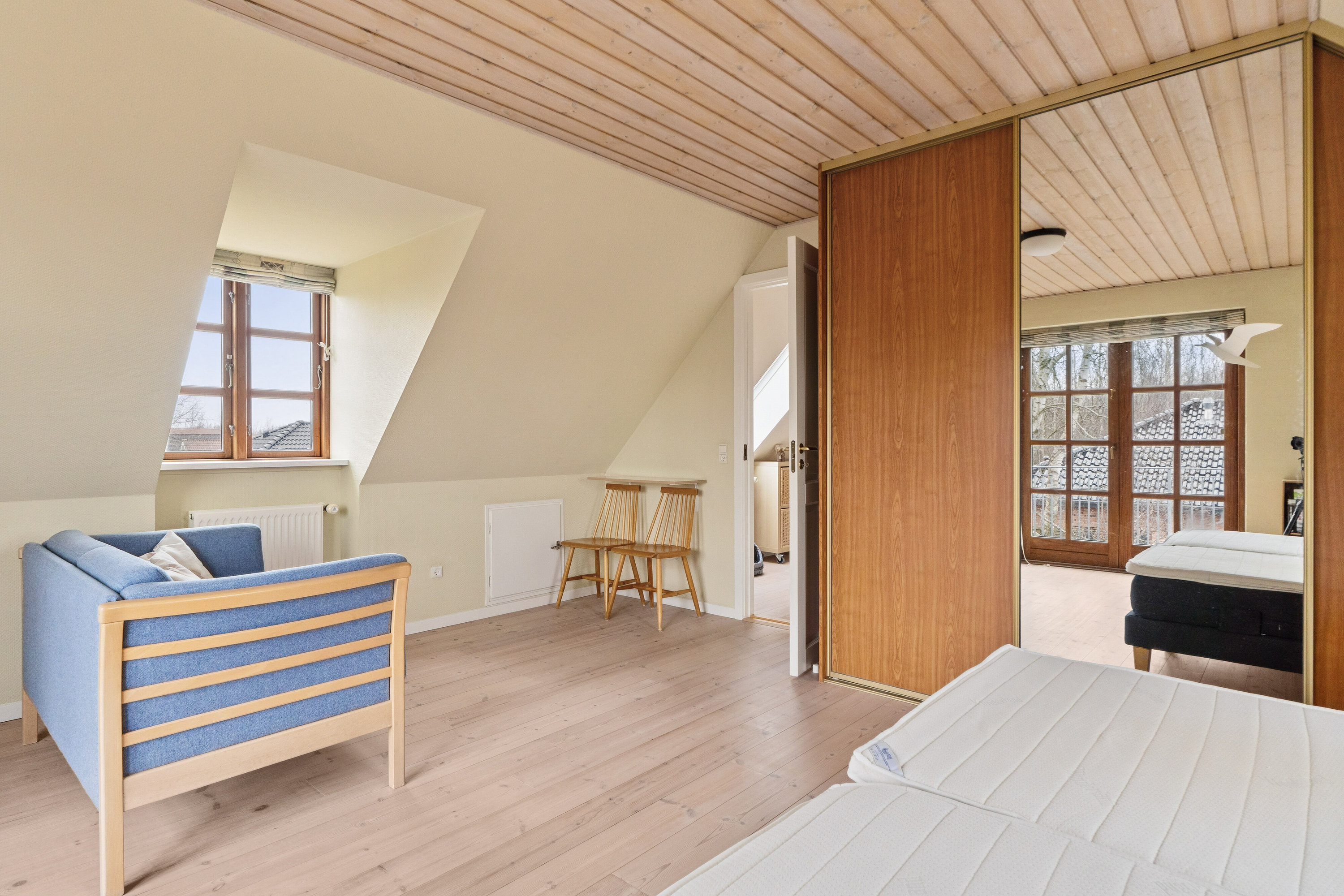 Fremhævet soveværelse billede i fuldskærmstilstand. Billede af H C Andersens Vej 171, 9800 Hjørring