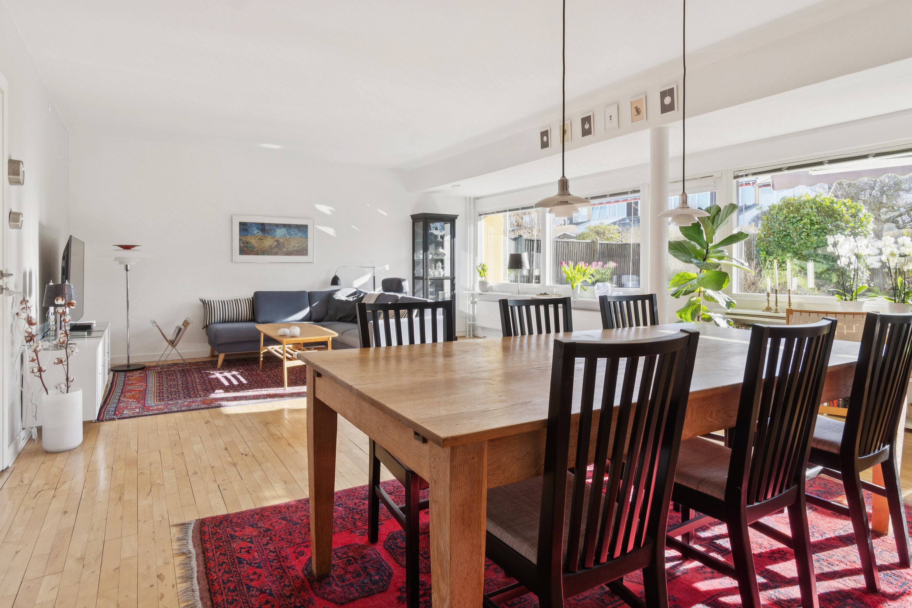 Fremhævet spisestue billede i fuldskærmstilstand. Billede af Åbrinken 92, 2830 Virum