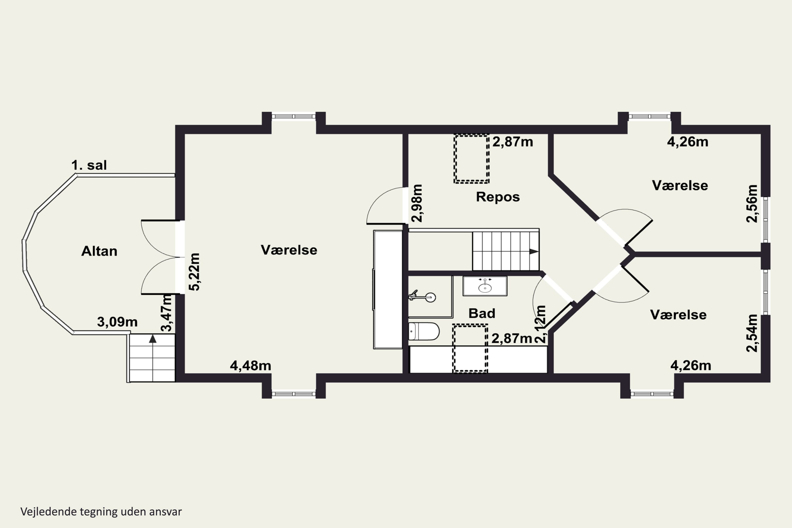 Plantegninger billede af H C Andersens Vej 171, 9800 Hjørring