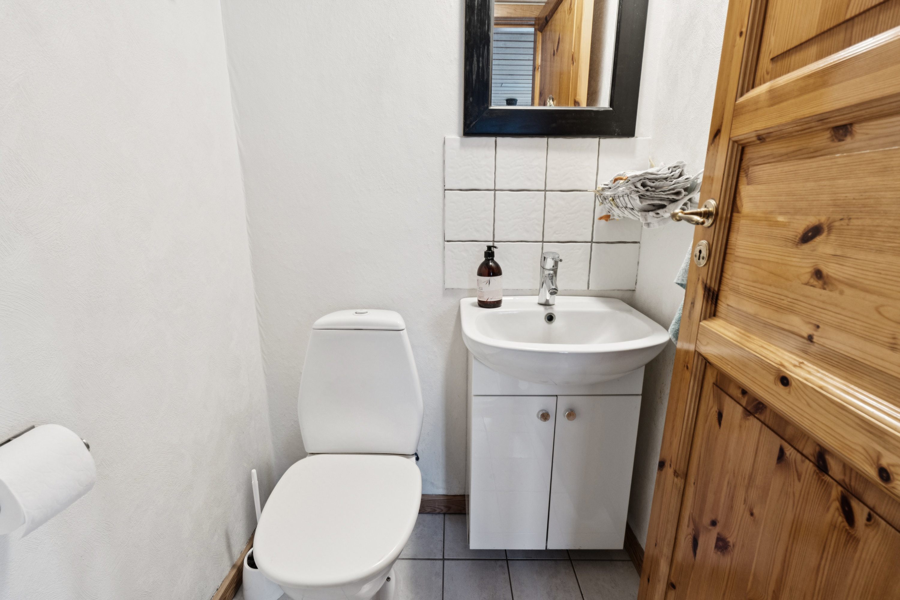 Fremhævet badeværelse billede i fuldskærmstilstand. Billede af Tværgade 20, 9270 Klarup