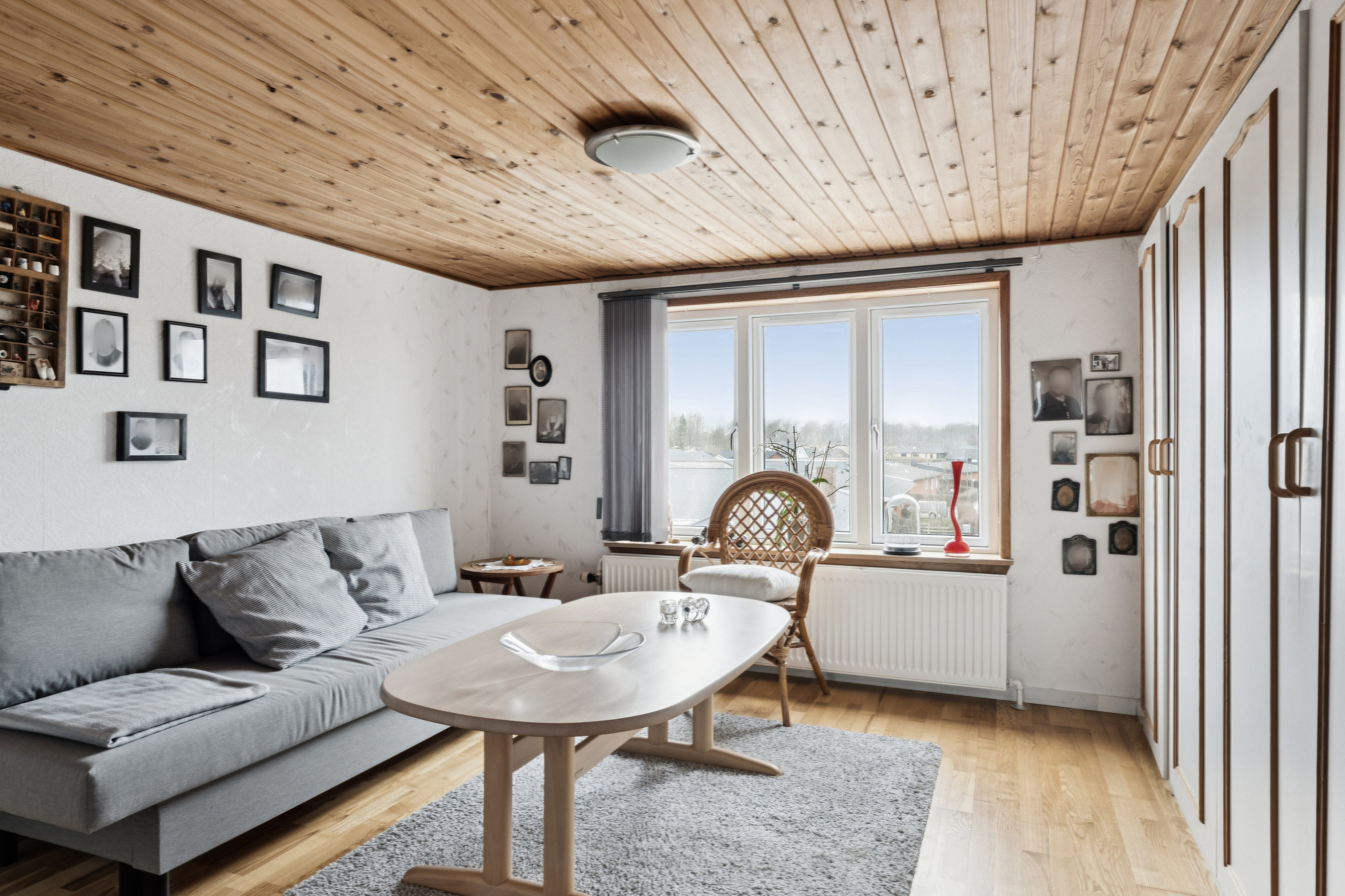 Fremhævet stue billede i fuldskærmstilstand. Billede af Tværgade 20, 9270 Klarup