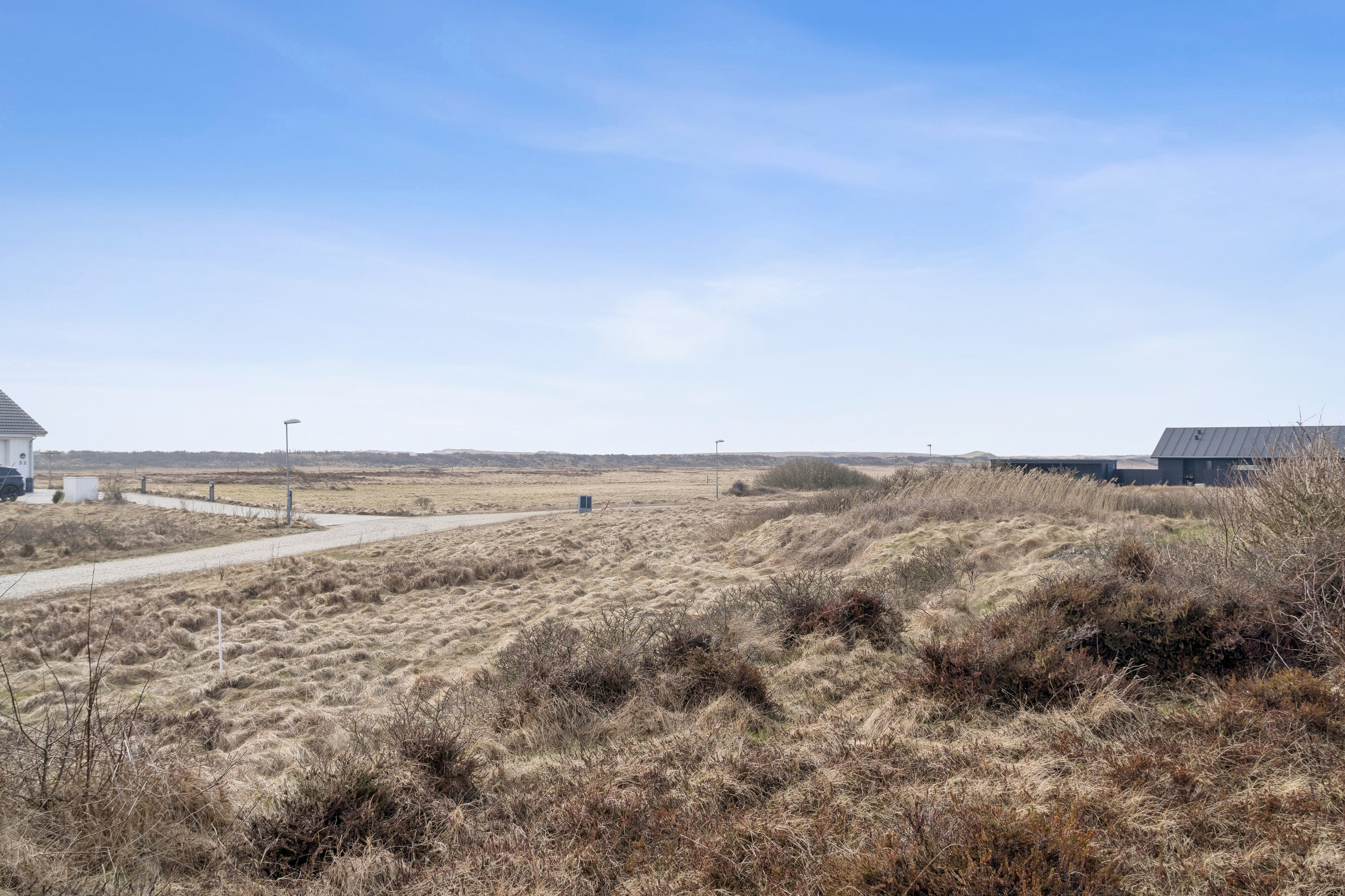 Fremhævet set fra haven billede i fuldskærmstilstand. Billede af Fjordvej 36, Agger, 7770 Vestervig