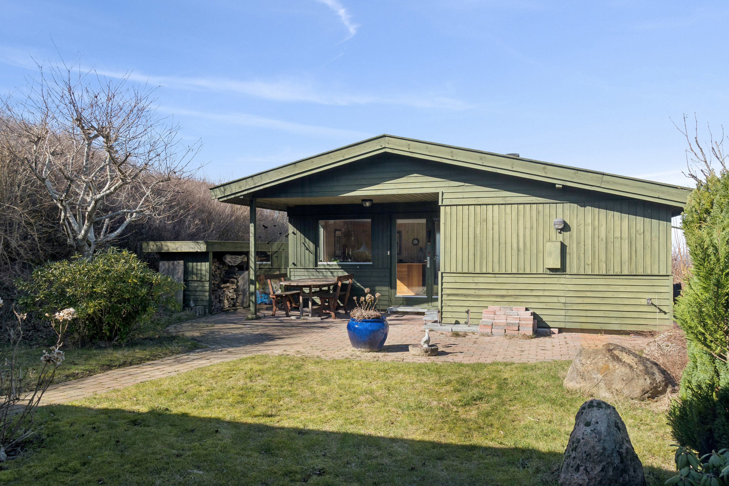 Fremhævet set fra vejen billede i fuldskærmstilstand. Billede af Varhøj 15, Veddinge, 4540 Fårevejle