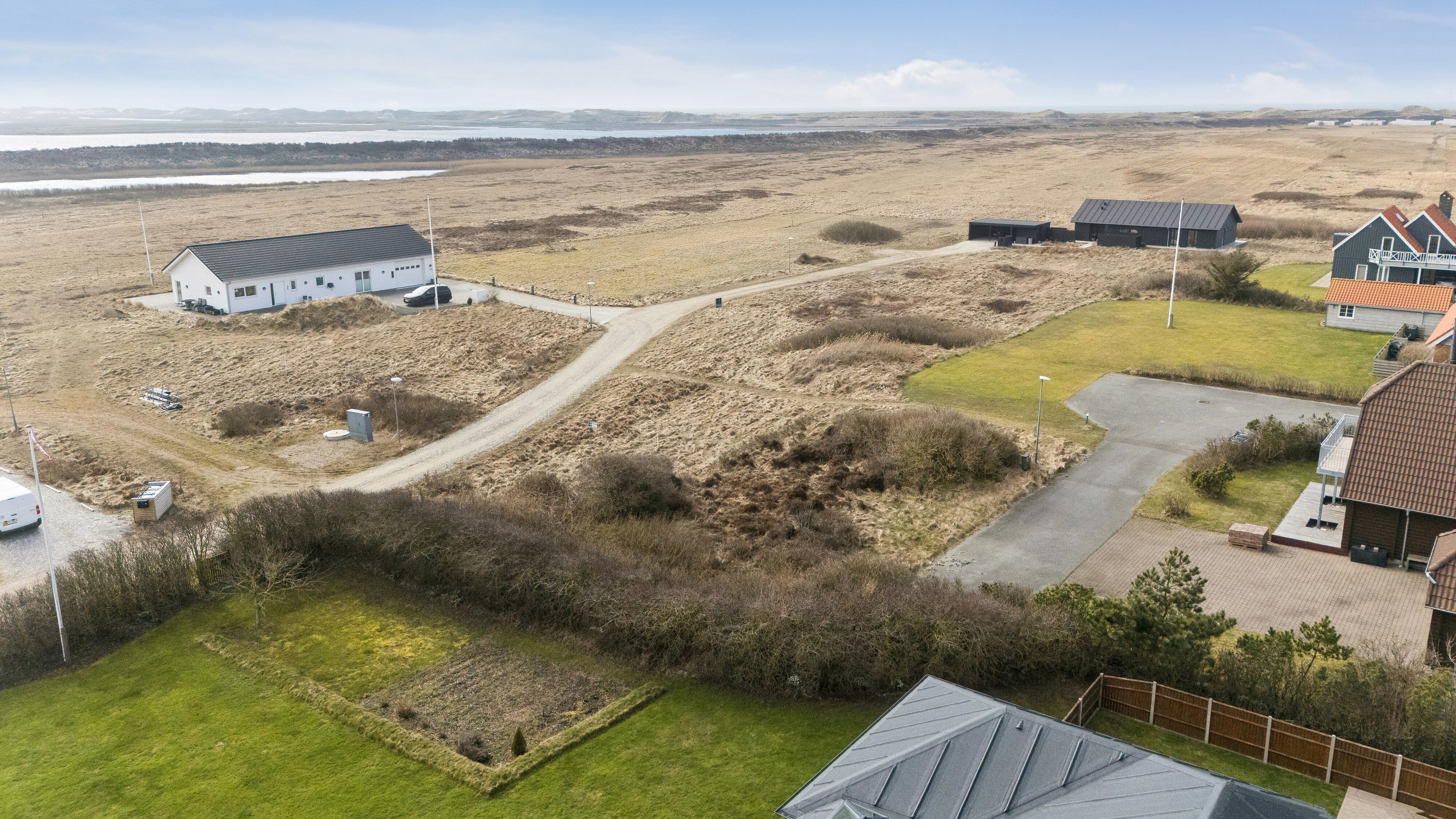 Fremhævet luftfoto billede i fuldskærmstilstand. Billede af Fjordvej 36, Agger, 7770 Vestervig