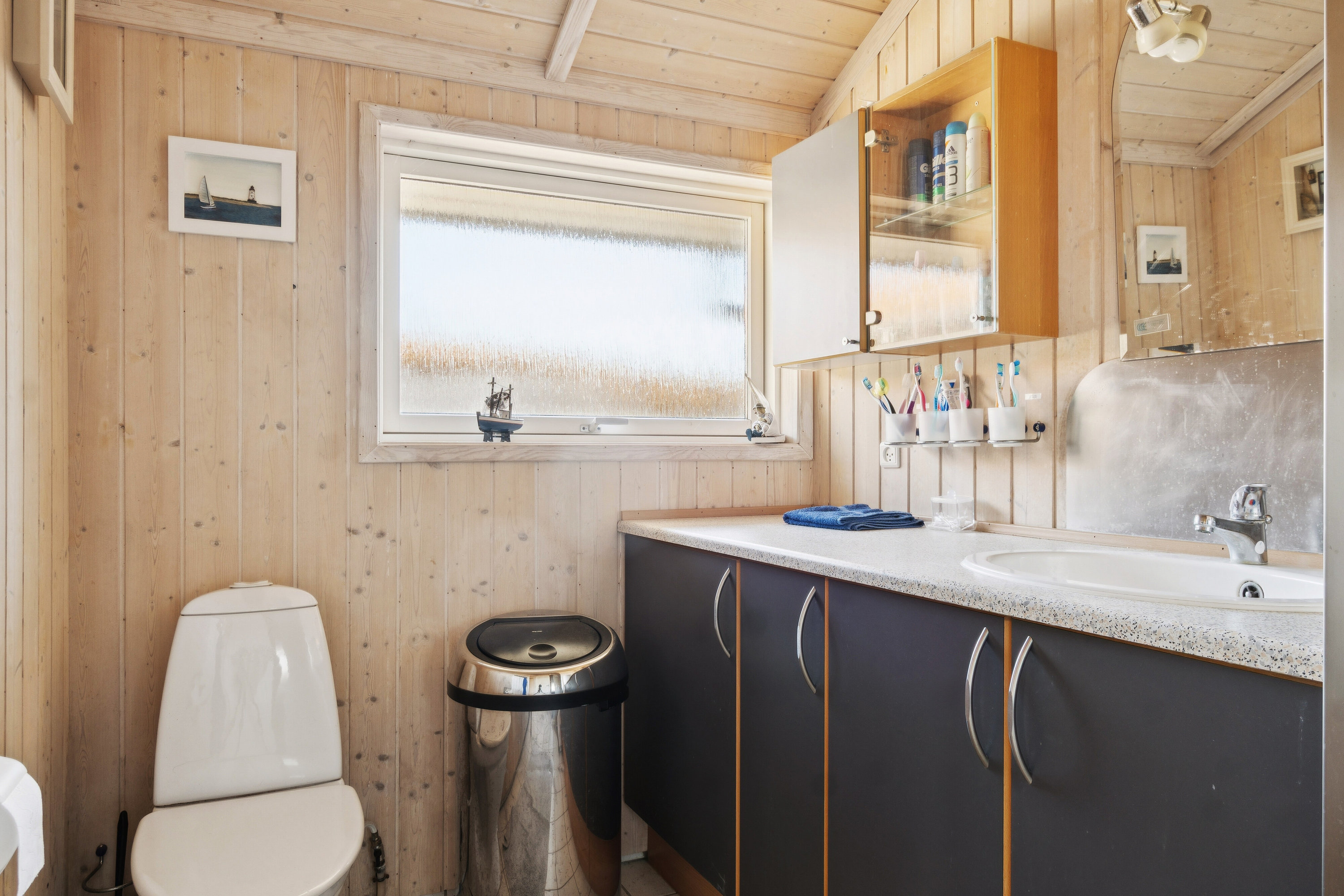 Fremhævet badeværelse billede i fuldskærmstilstand. Billede af Klintevænget 5, Drøsselbjerg, 4200 Slagelse