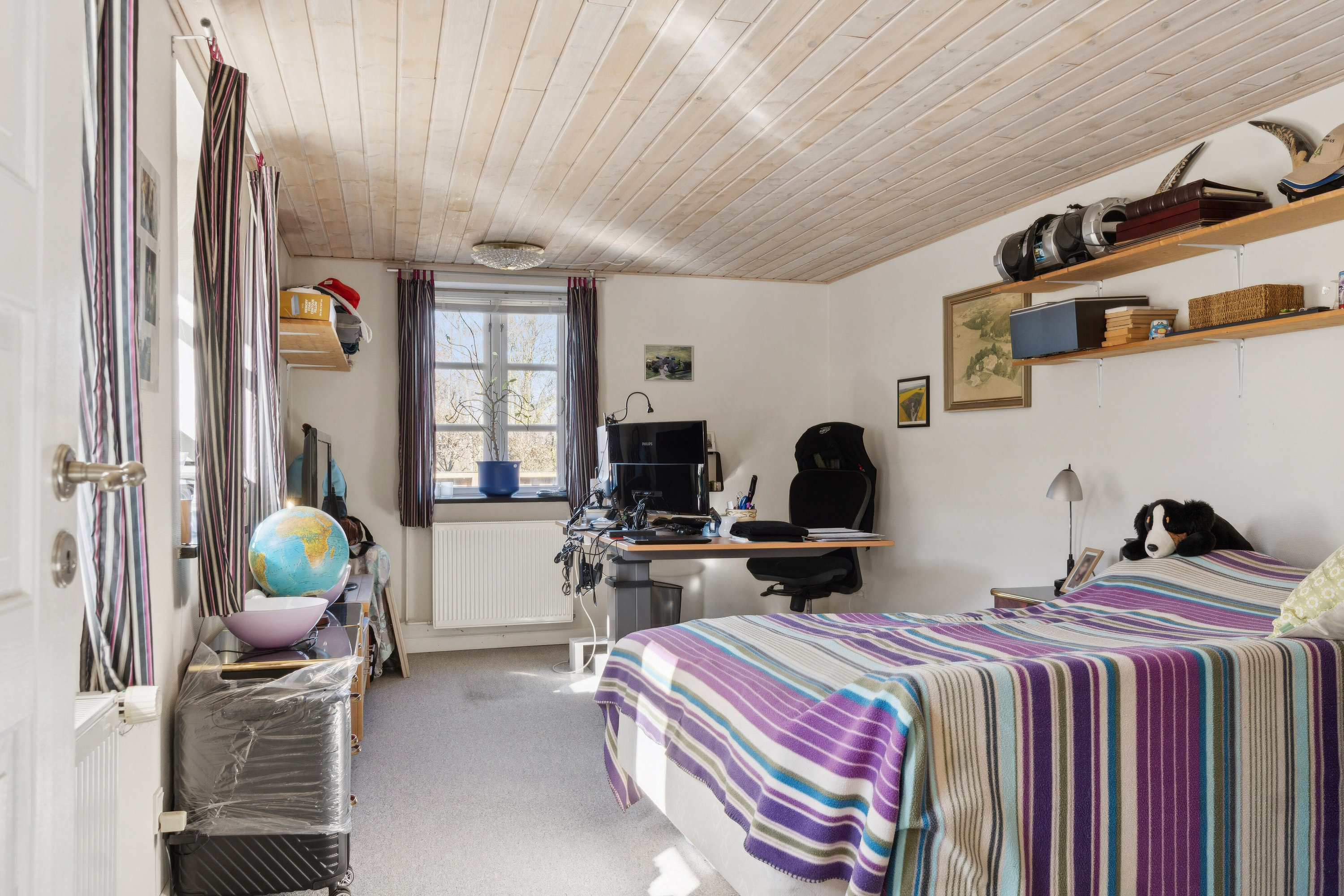 Fremhævet soveværelse billede i fuldskærmstilstand. Billede af Banevej 14, Hyllested, 4261 Dalmose