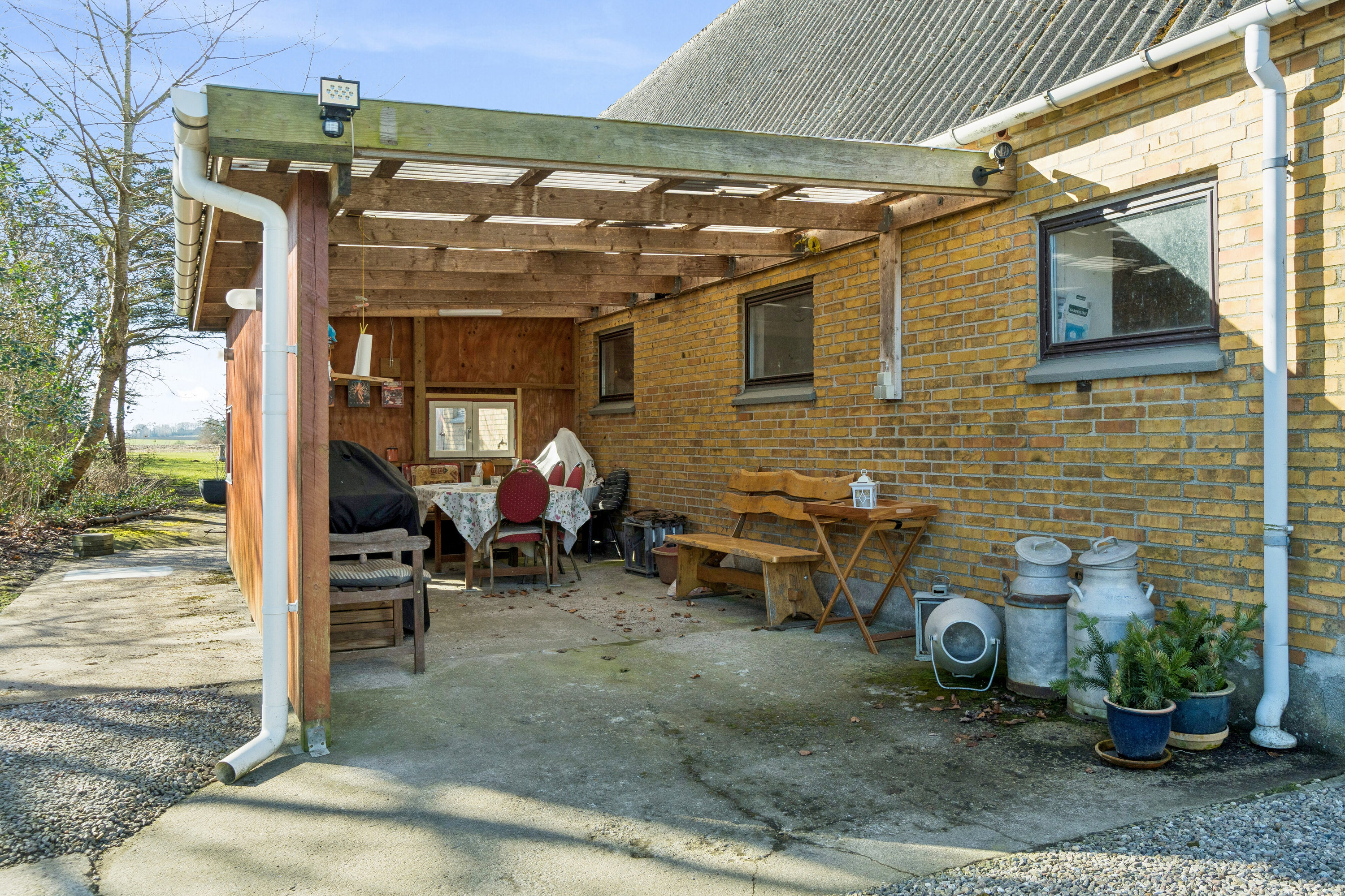 Fremhævet udendørs billede i fuldskærmstilstand. Billede af Banevej 14, Hyllested, 4261 Dalmose