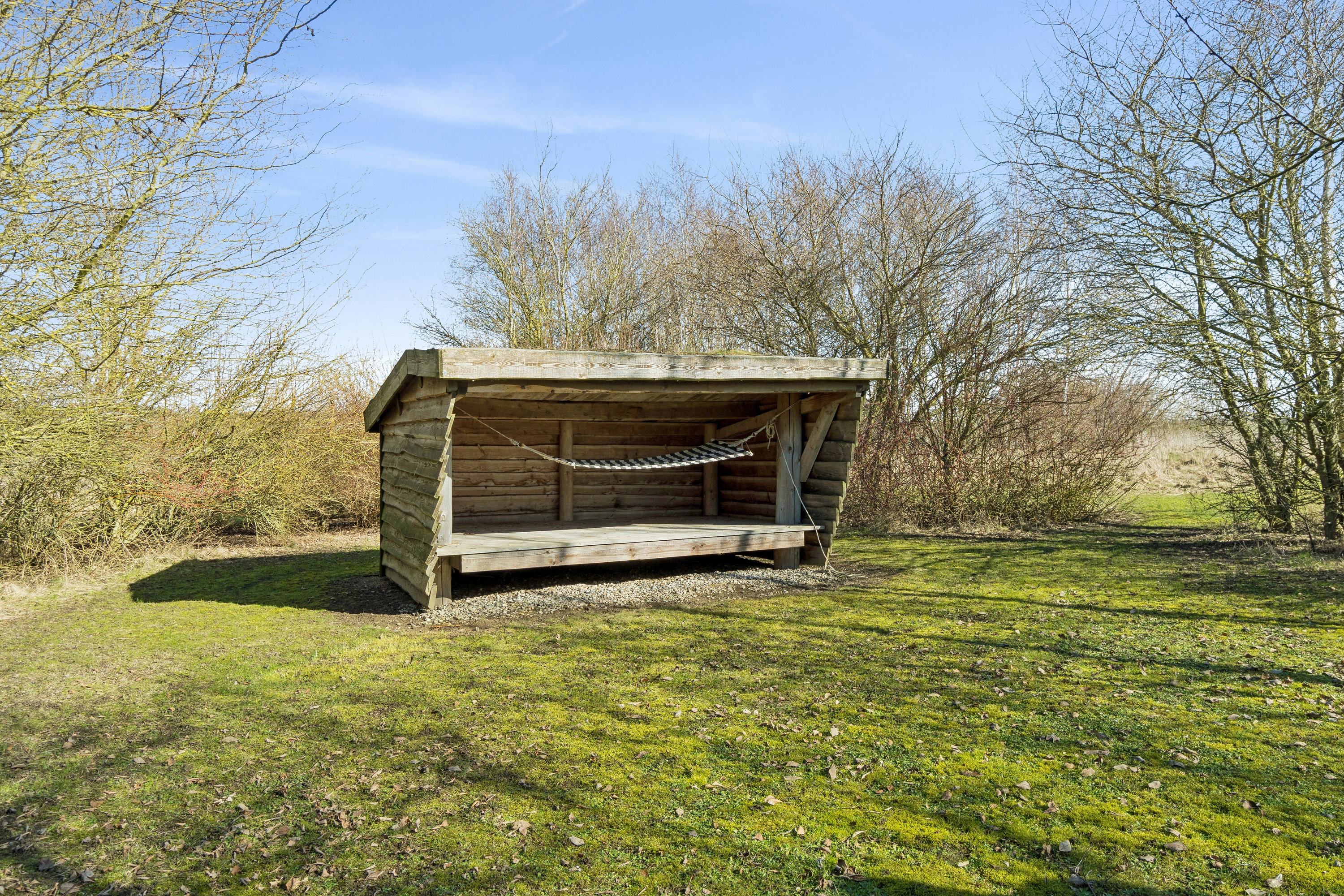 Fremhævet udendørs billede i fuldskærmstilstand. Billede af Banevej 14, Hyllested, 4261 Dalmose