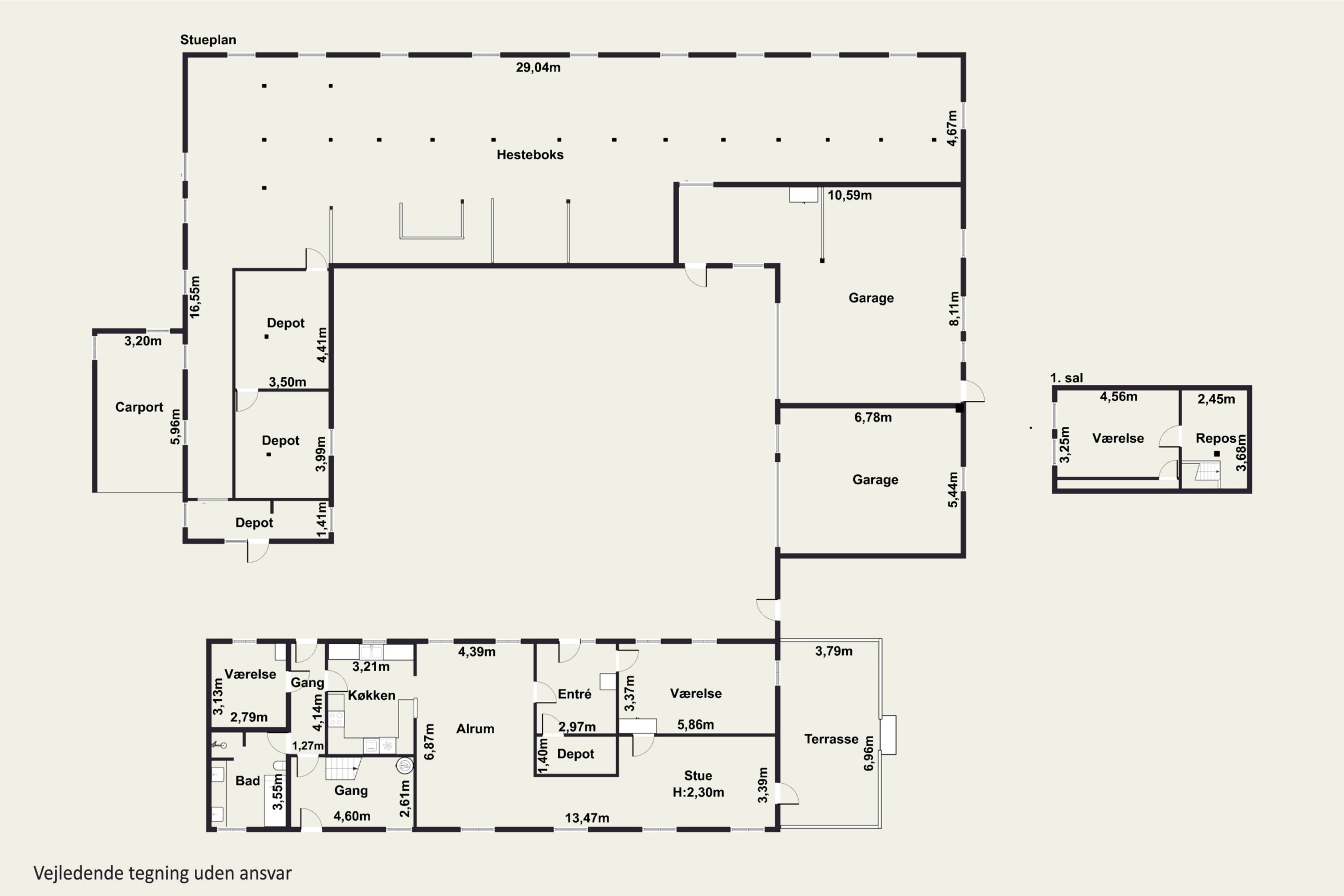 Plantegninger billede af Banevej 14, Hyllested, 4261 Dalmose