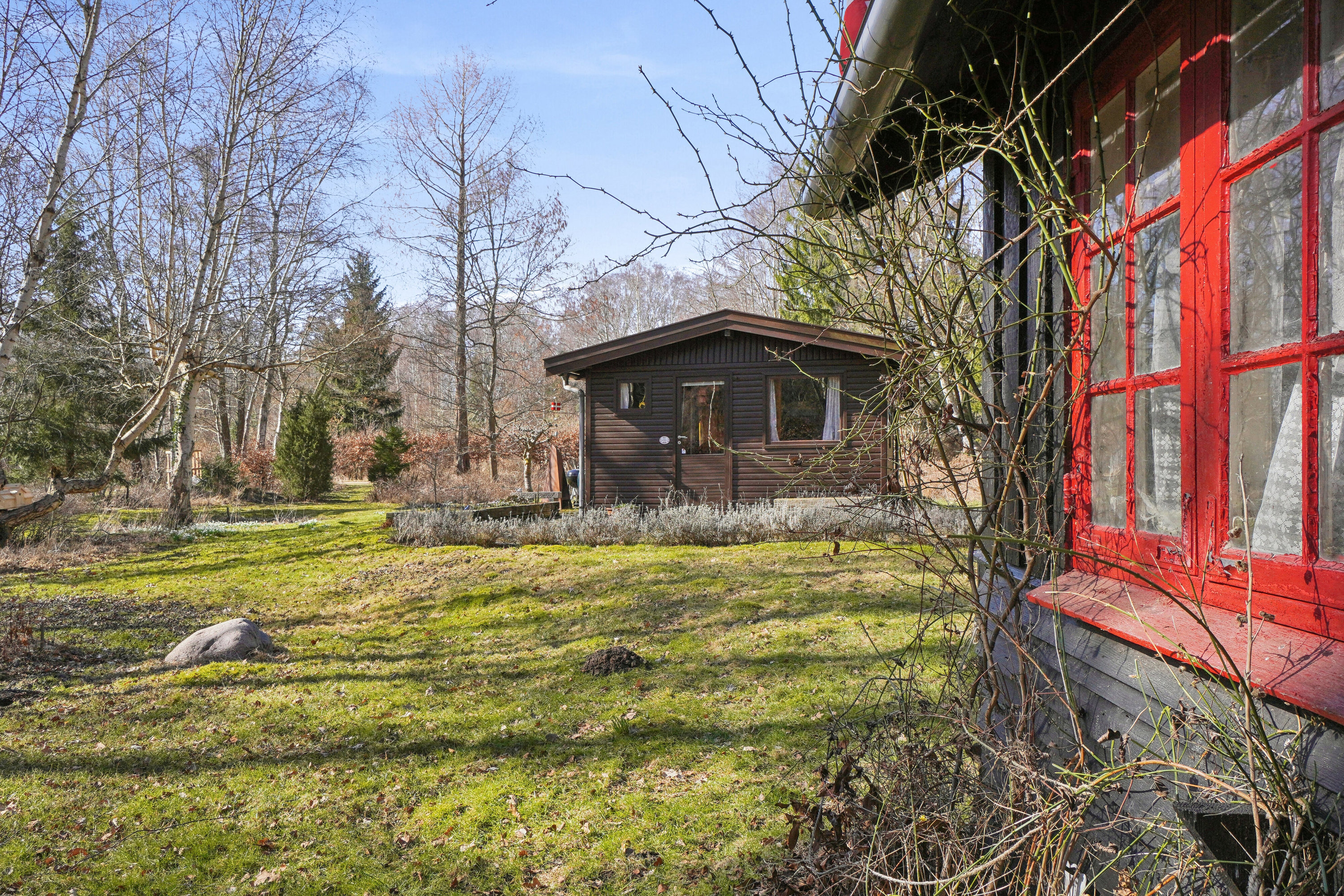 Fremhævet udendørs billede i fuldskærmstilstand. Billede af Ryagervej 41, Sandet, 3300 Frederiksværk