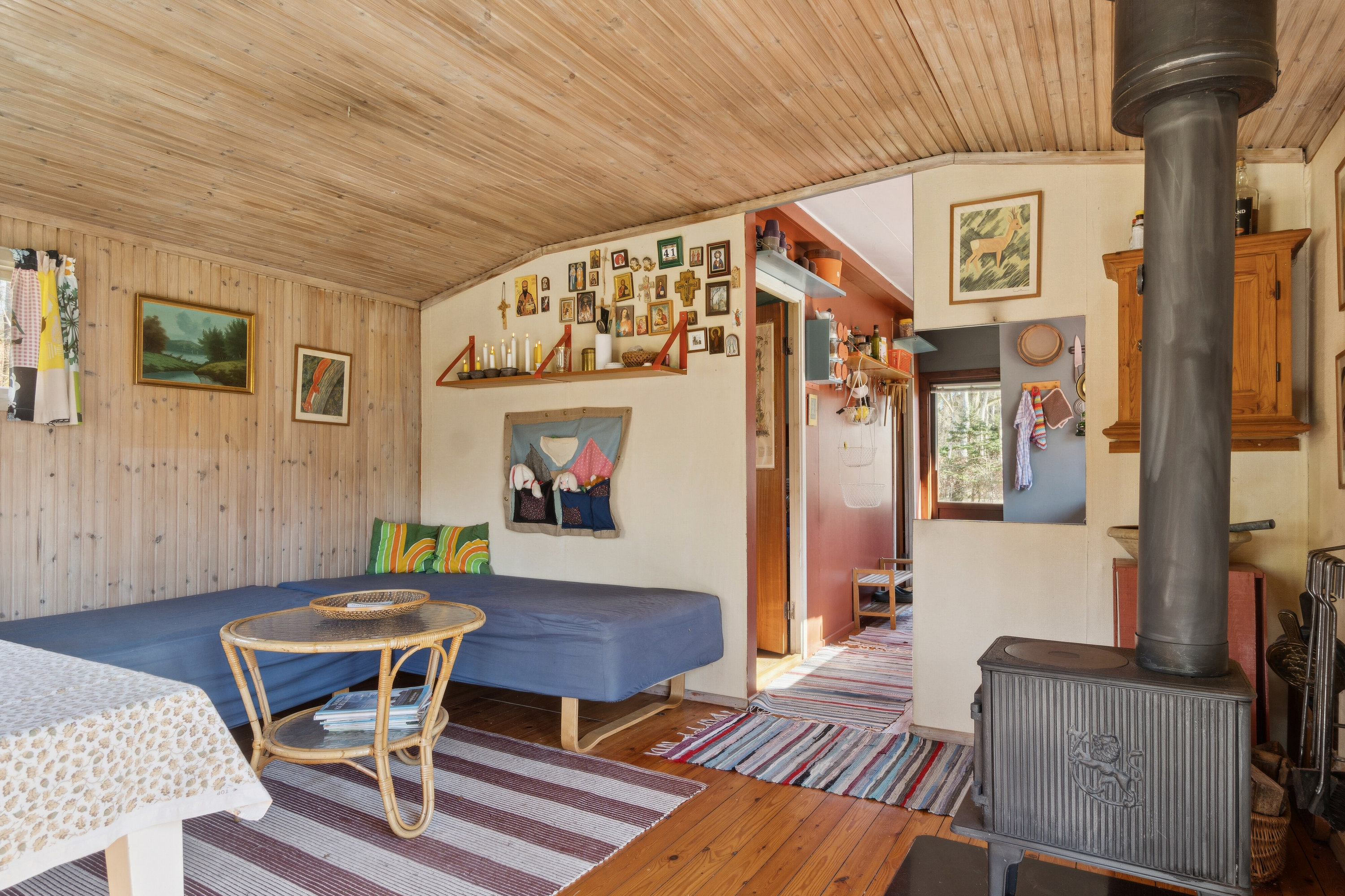 Fremhævet stue billede i fuldskærmstilstand. Billede af Ryagervej 41, Sandet, 3300 Frederiksværk