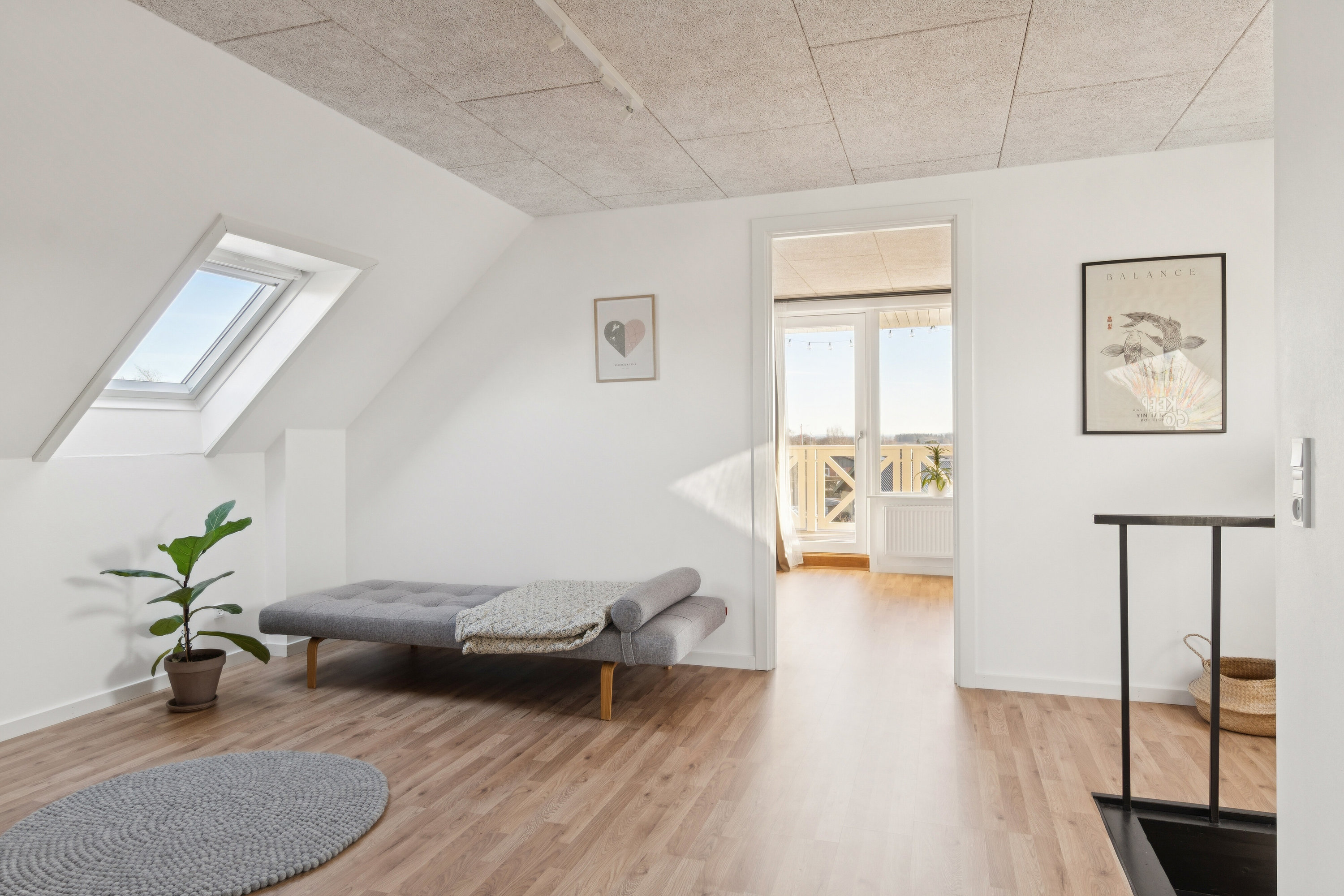 Fremhævet soveværelse billede i fuldskærmstilstand. Billede af Nørrevangen 17, 4550 Asnæs