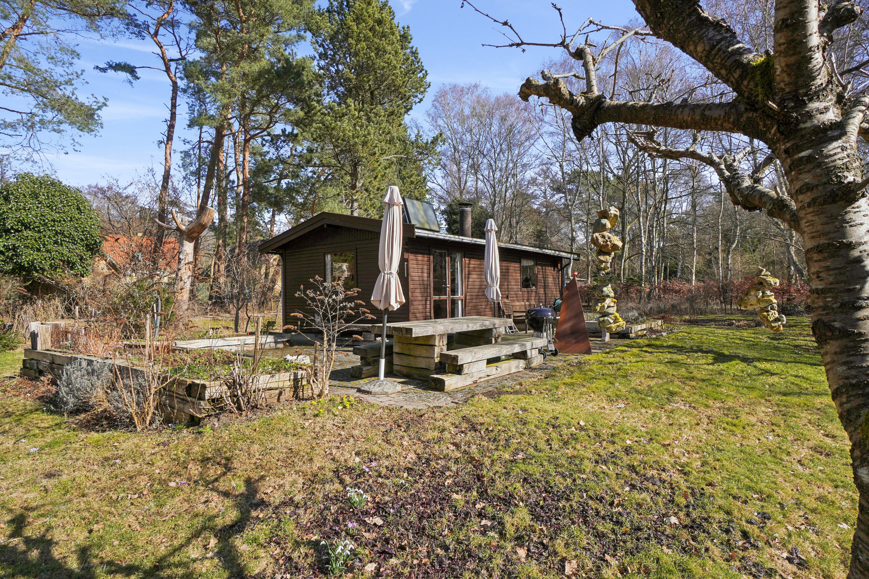 Fremhævet udendørs billede i fuldskærmstilstand. Billede af Ryagervej 41, Sandet, 3300 Frederiksværk