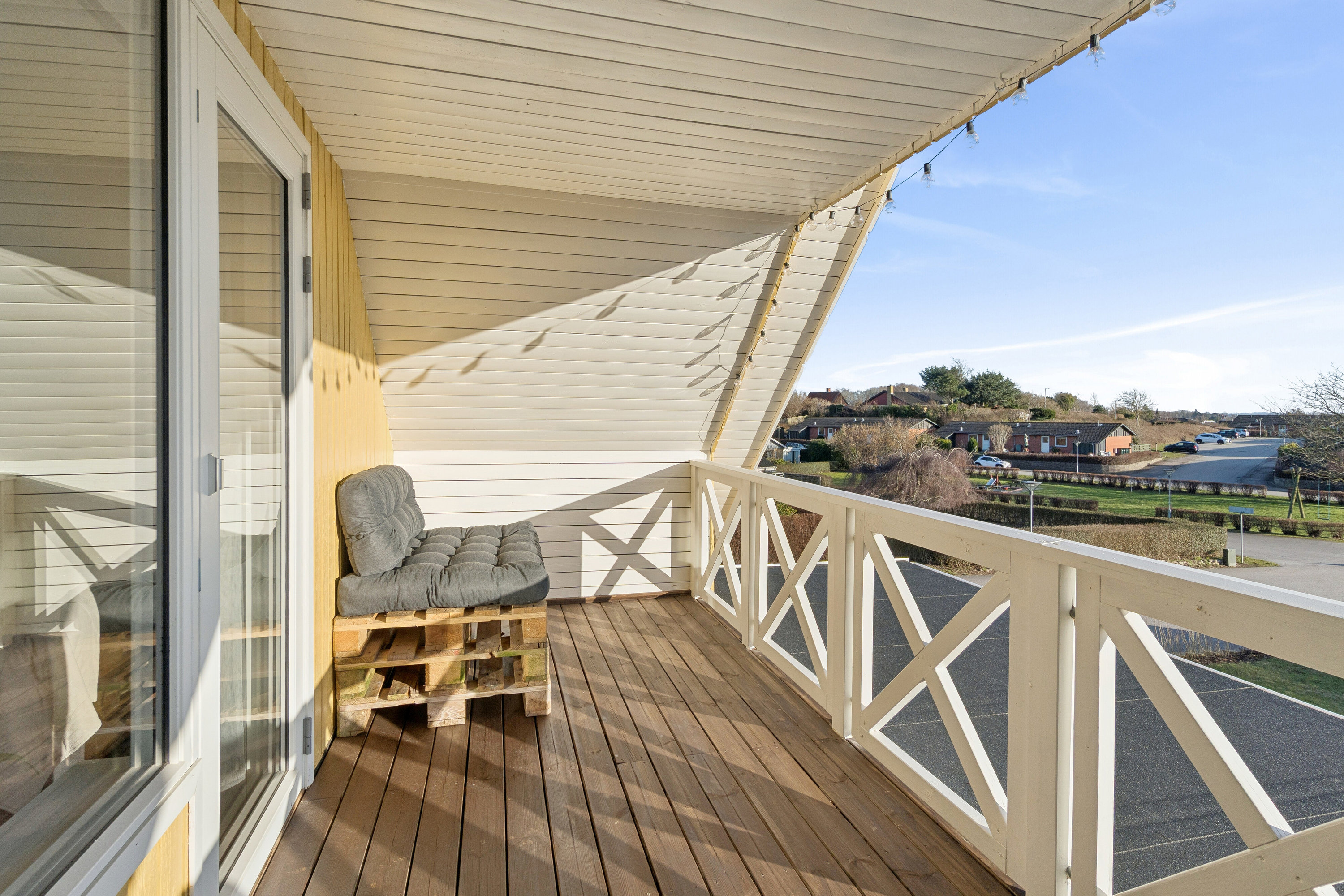 Fremhævet altan billede i fuldskærmstilstand. Billede af Nørrevangen 17, 4550 Asnæs