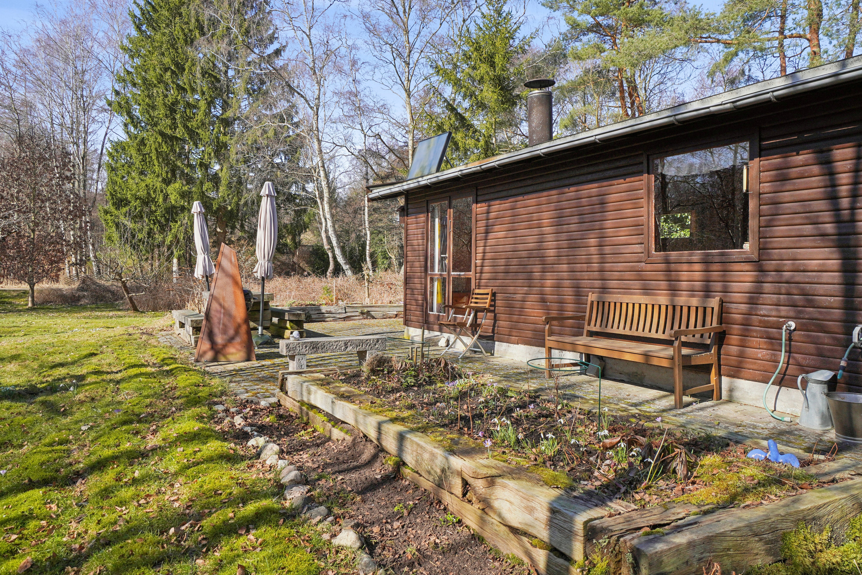 Fremhævet udendørs billede i fuldskærmstilstand. Billede af Ryagervej 41, Sandet, 3300 Frederiksværk