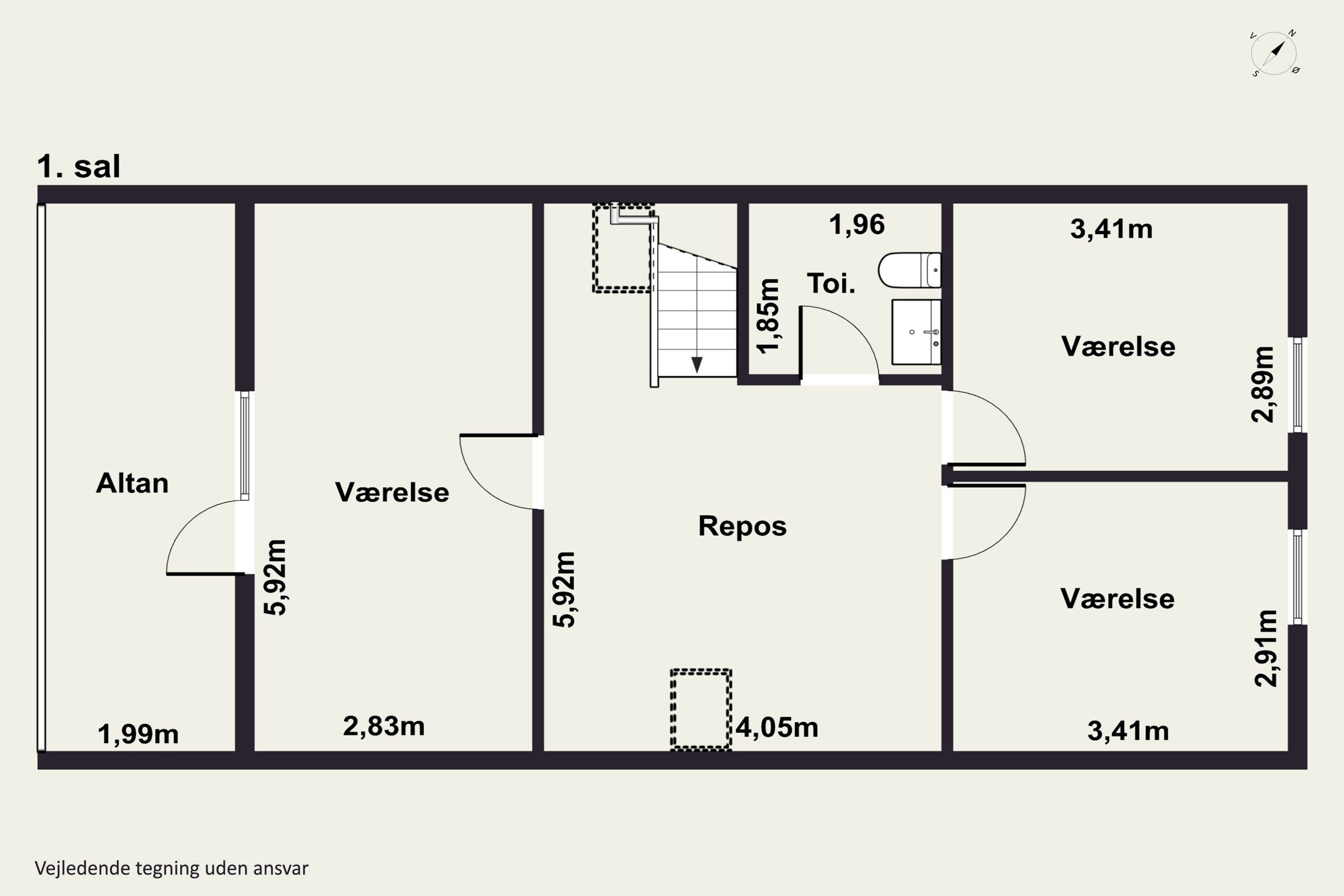 Plantegninger billede af Nørrevangen 17, 4550 Asnæs