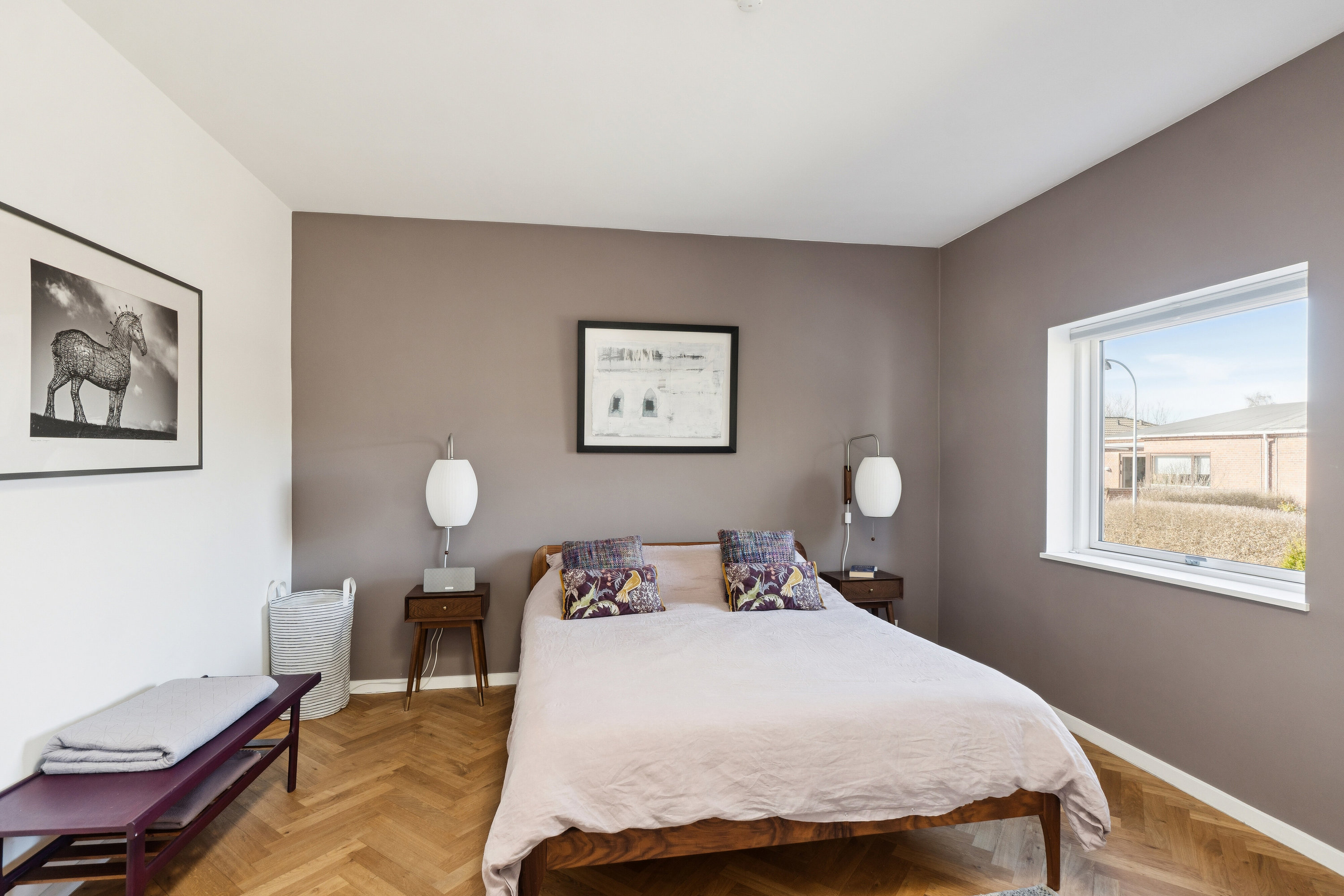 Fremhævet soveværelse billede i fuldskærmstilstand. Billede af Karise Alle 5, 2650 Hvidovre