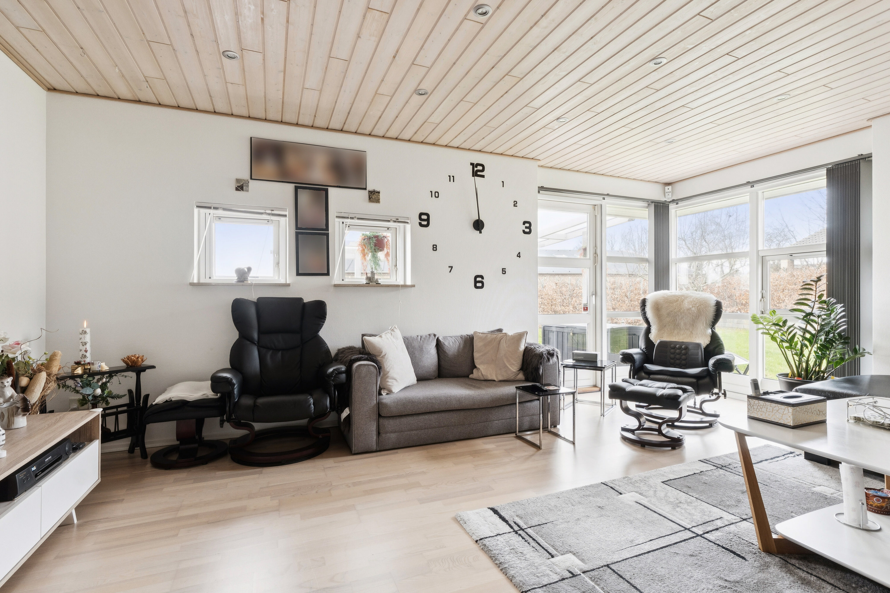 Fremhævet stue billede i fuldskærmstilstand. Billede af Ketting Parkvej 69, 8462 Harlev J