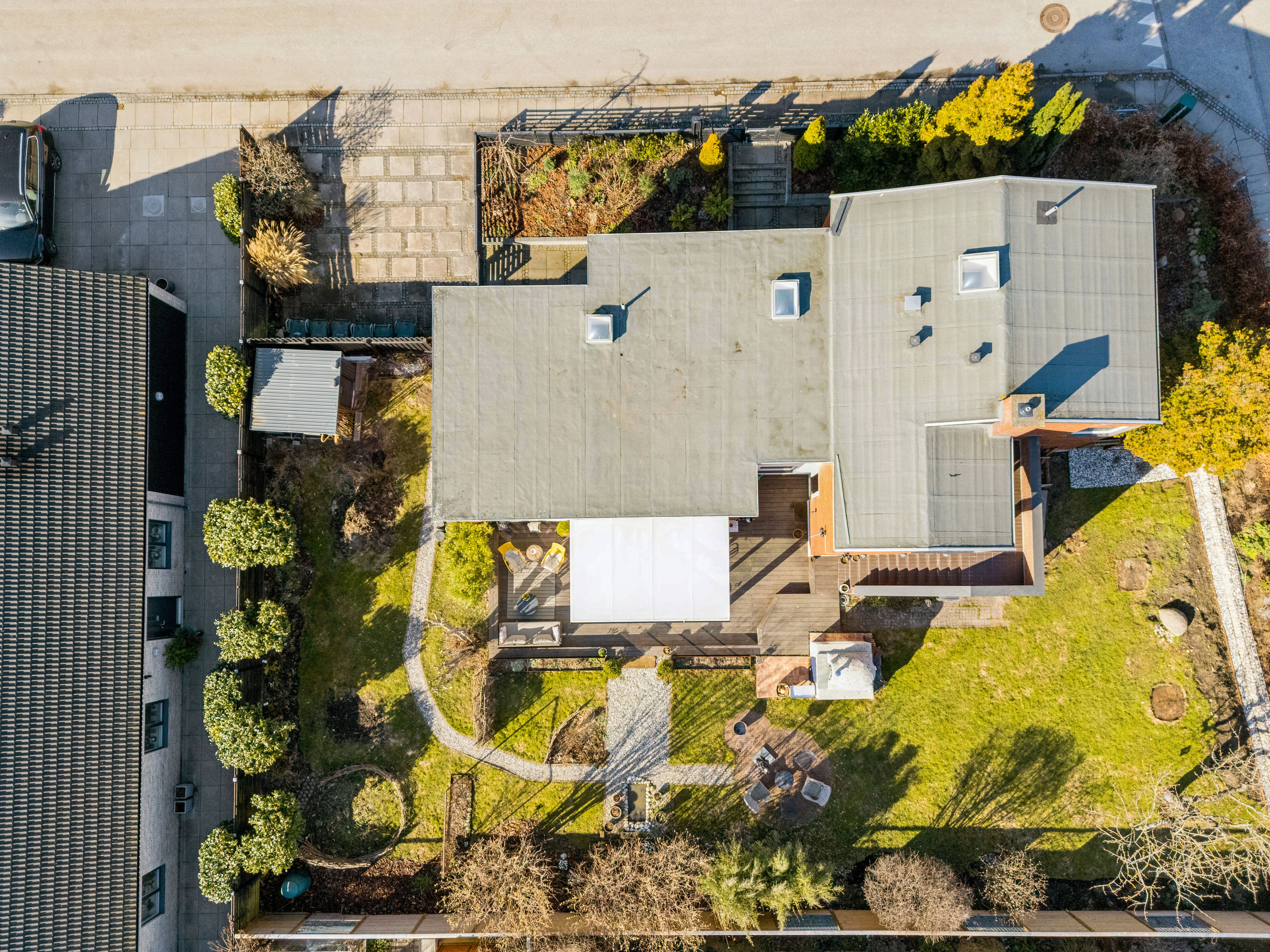 Fremhævet luftfoto billede i fuldskærmstilstand. Billede af Karise Alle 5, 2650 Hvidovre