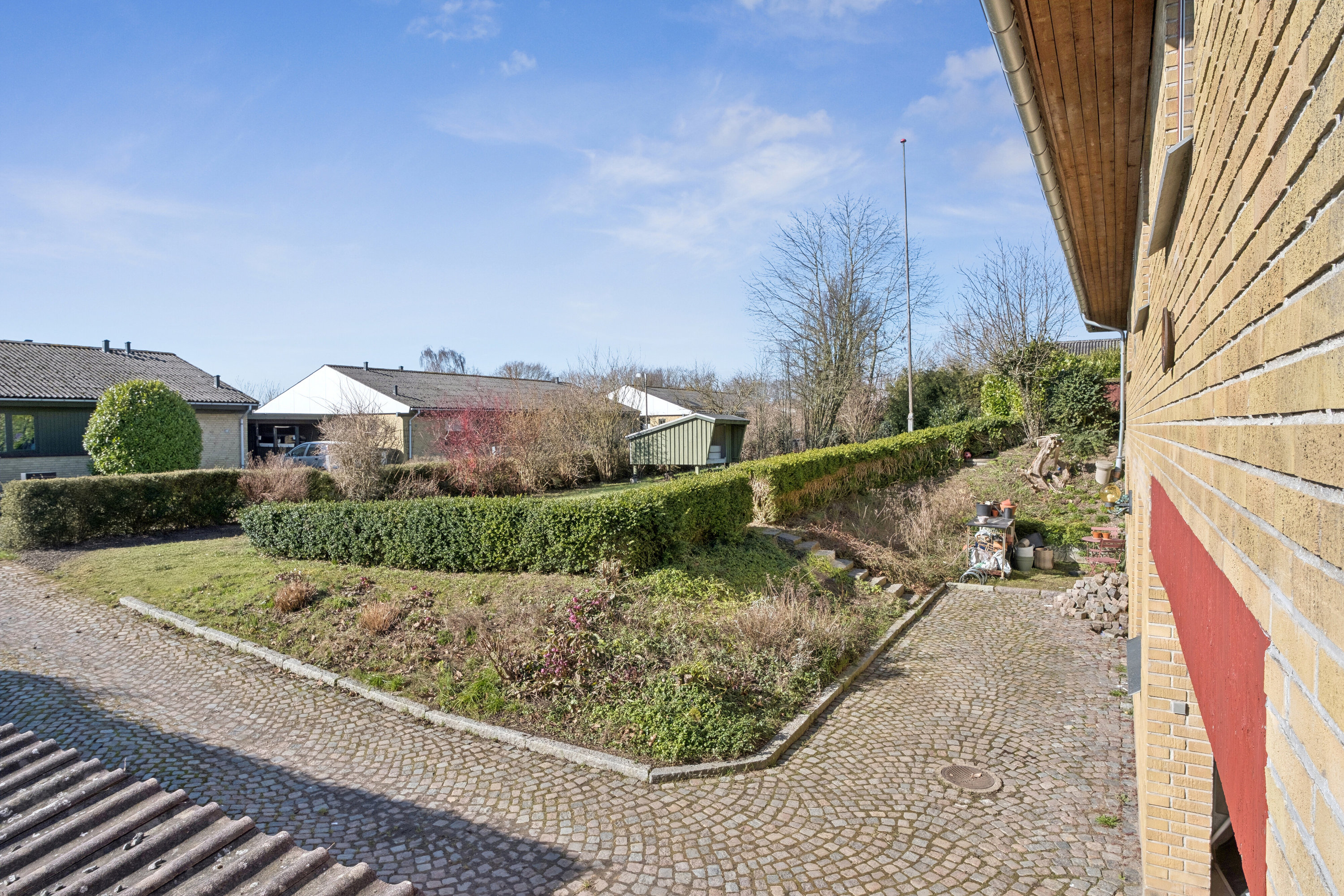 Fremhævet set fra vejen billede i fuldskærmstilstand. Billede af Rødkælkevej 3, 4250 Fuglebjerg