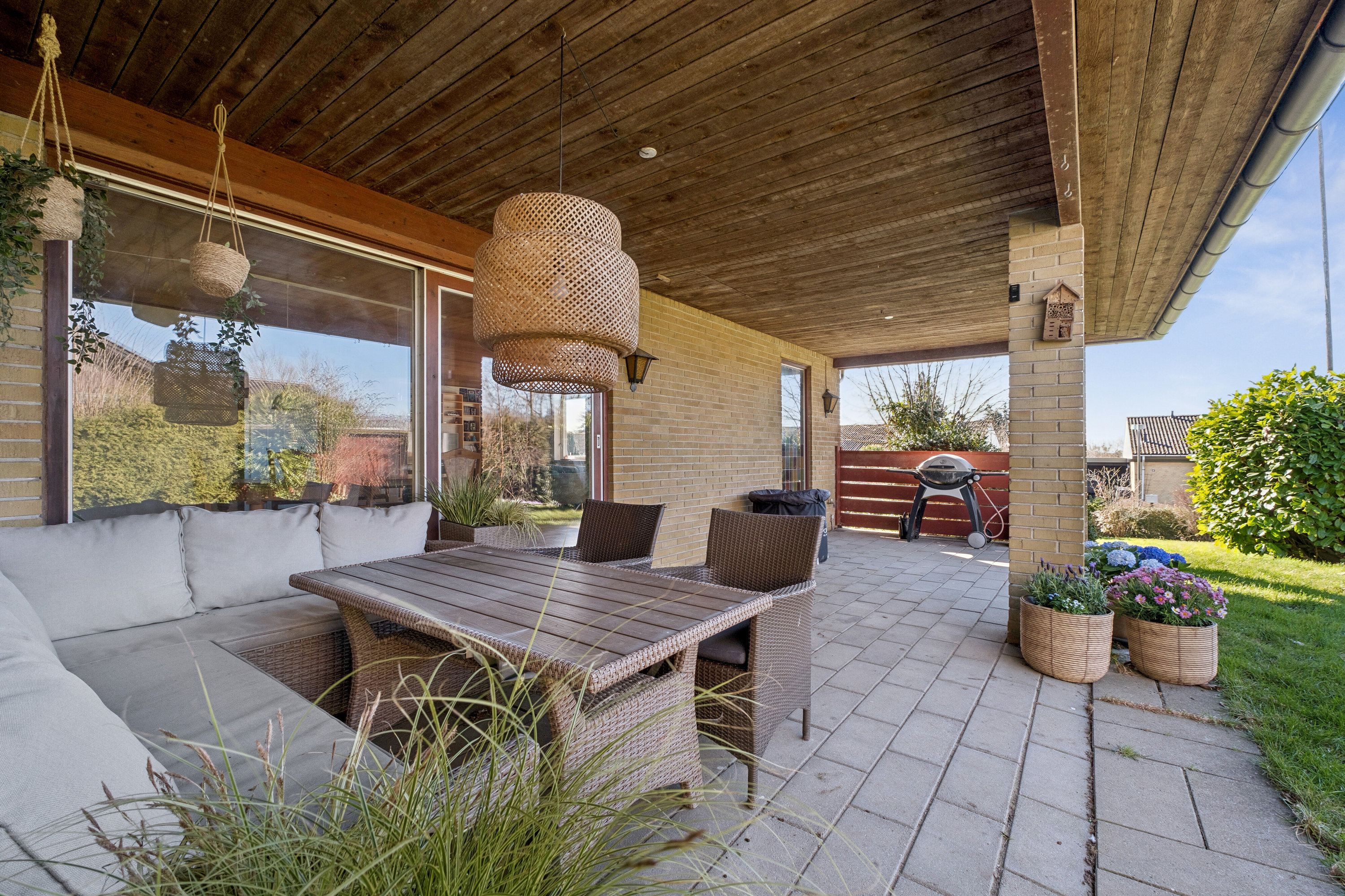 Fremhævet baghave billede i fuldskærmstilstand. Billede af Rødkælkevej 3, 4250 Fuglebjerg