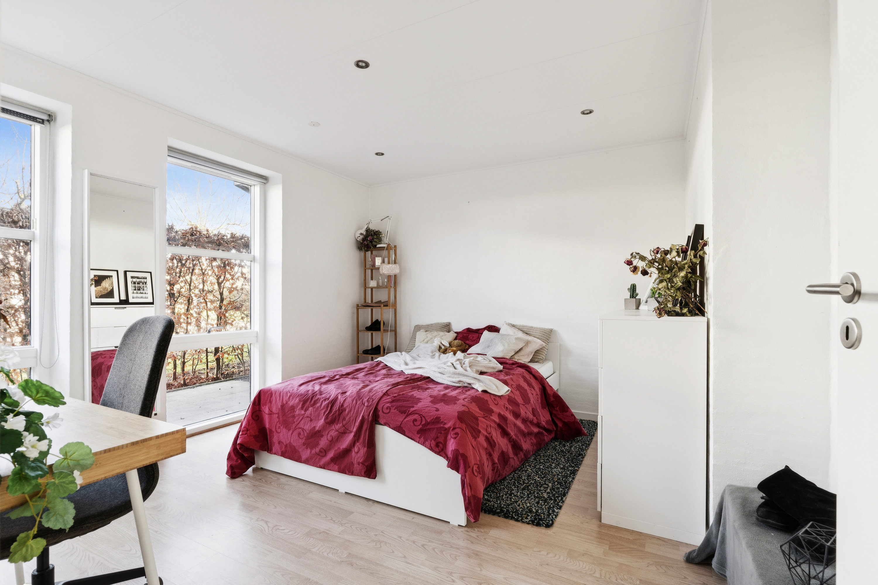 Fremhævet soveværelse billede i fuldskærmstilstand. Billede af Bakkegårdsvej 29, Kollund, 6340 Kruså