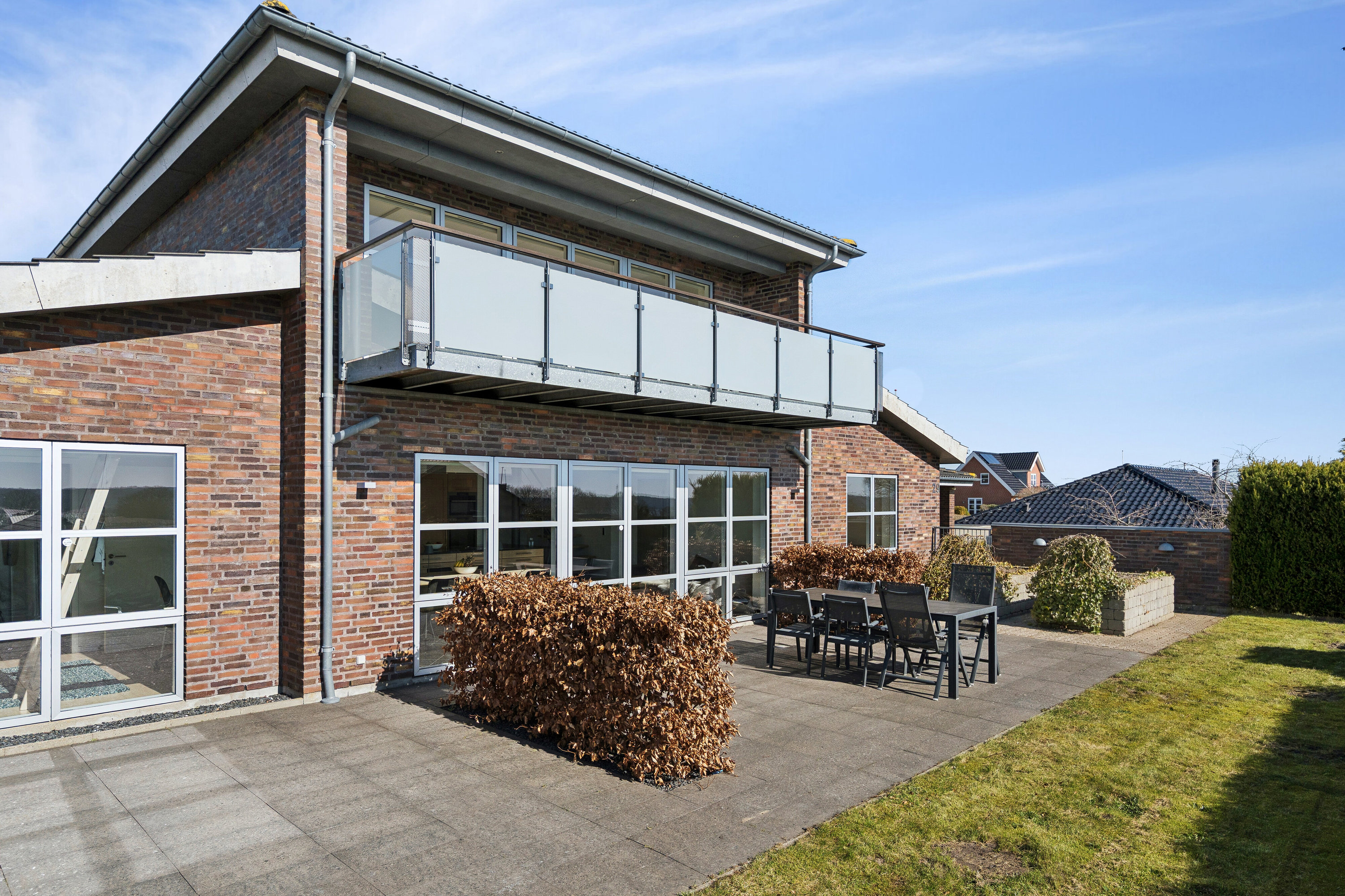 Fremhævet set fra vejen billede i fuldskærmstilstand. Billede af Bakkegårdsvej 29, Kollund, 6340 Kruså