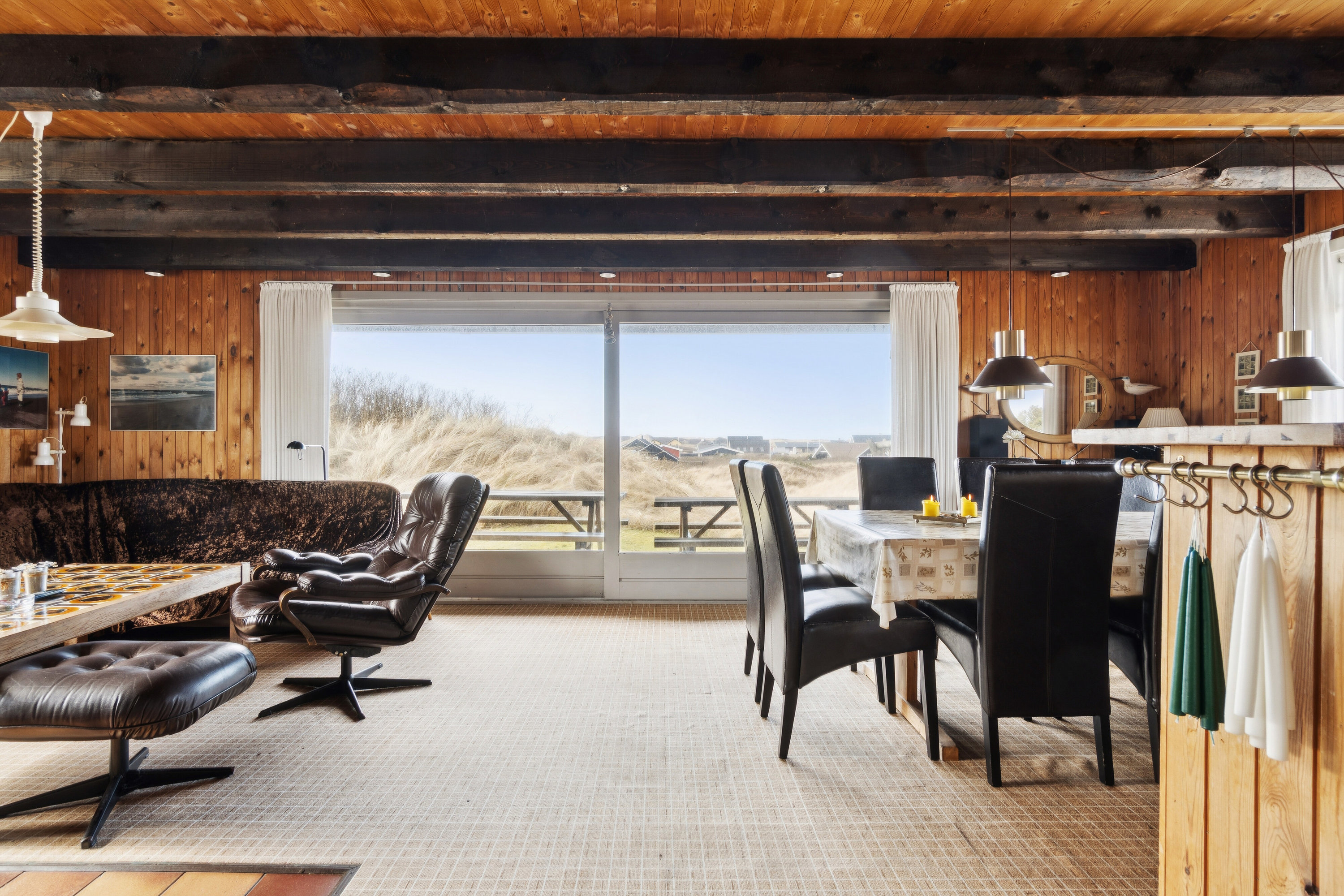 Fremhævet spisestue billede i fuldskærmstilstand. Billede af Rylevej 4, Agger, 7770 Vestervig