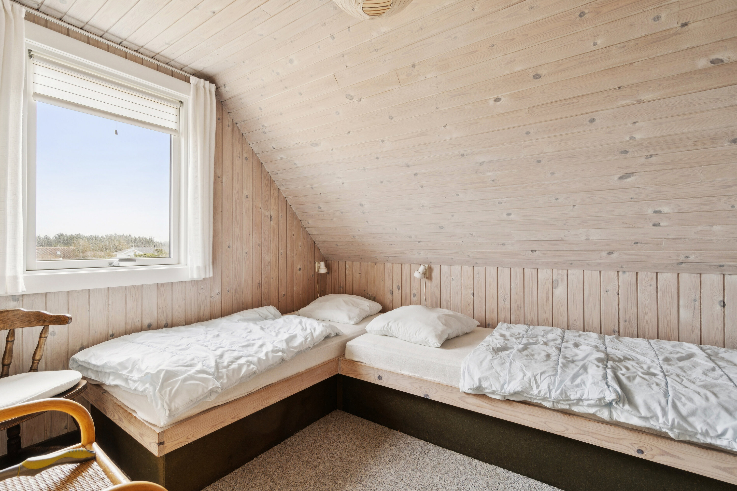 Fremhævet soveværelse billede i fuldskærmstilstand. Billede af Rylevej 4, Agger, 7770 Vestervig