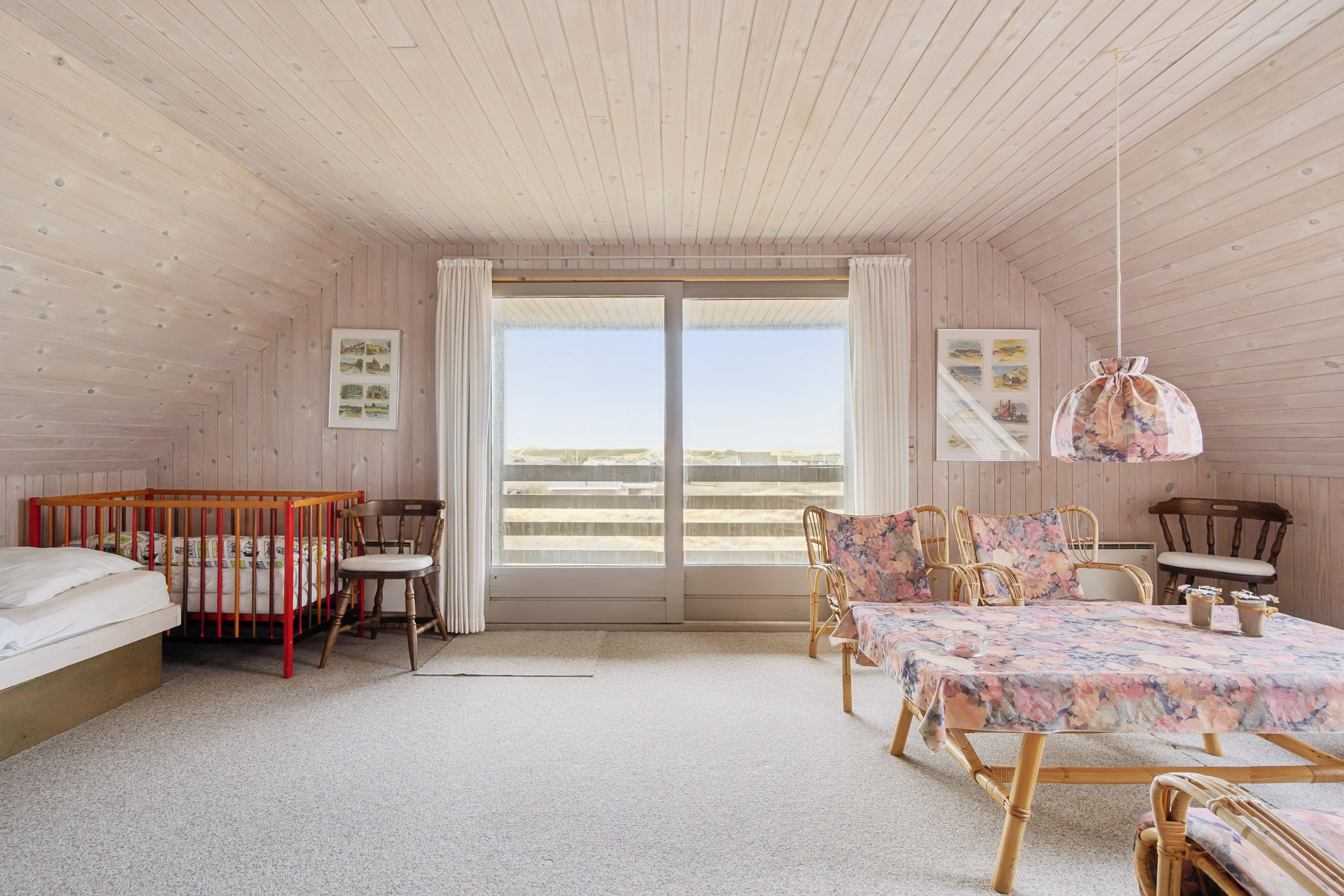 Fremhævet stue billede i fuldskærmstilstand. Billede af Rylevej 4, Agger, 7770 Vestervig