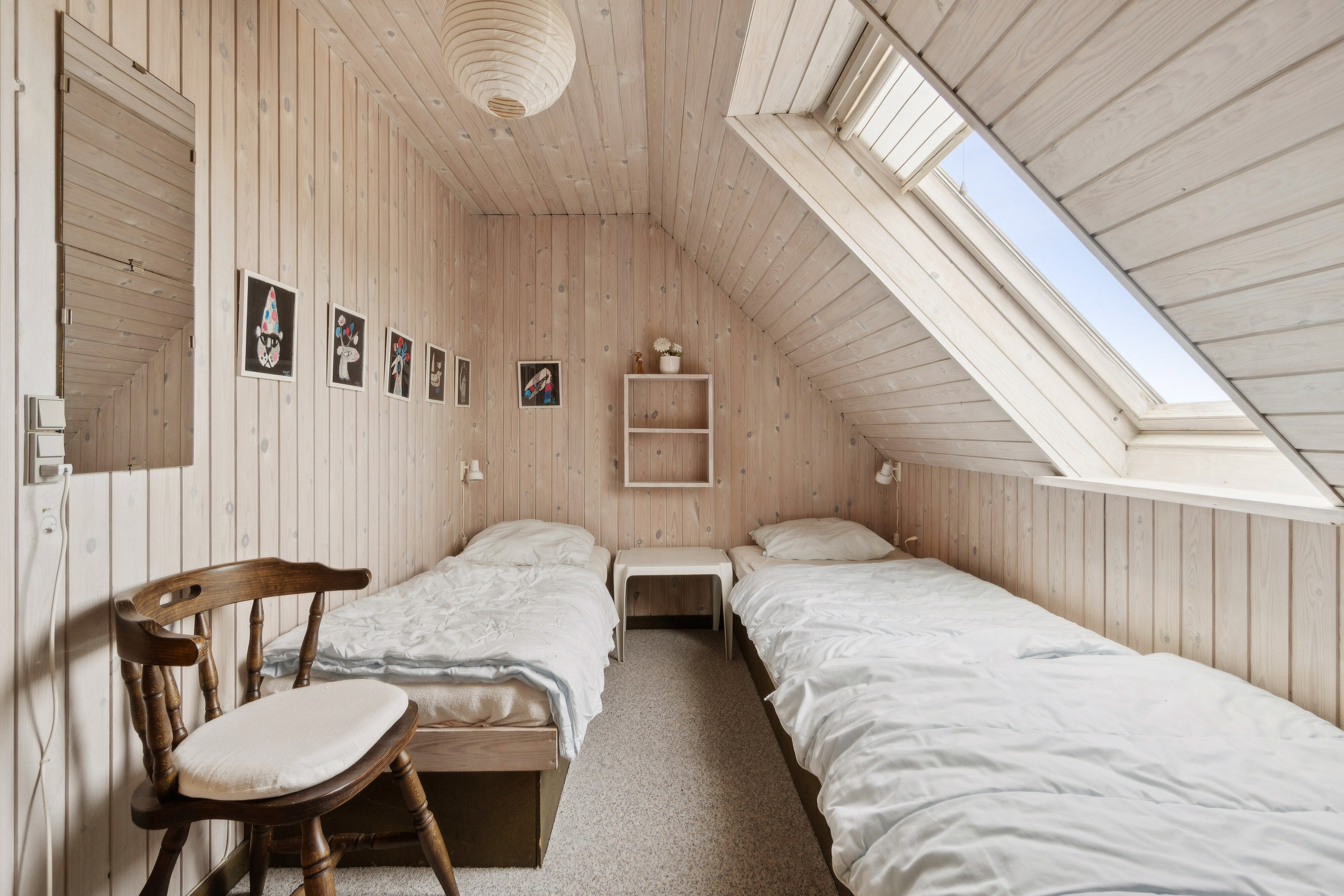 Fremhævet soveværelse billede i fuldskærmstilstand. Billede af Rylevej 4, Agger, 7770 Vestervig