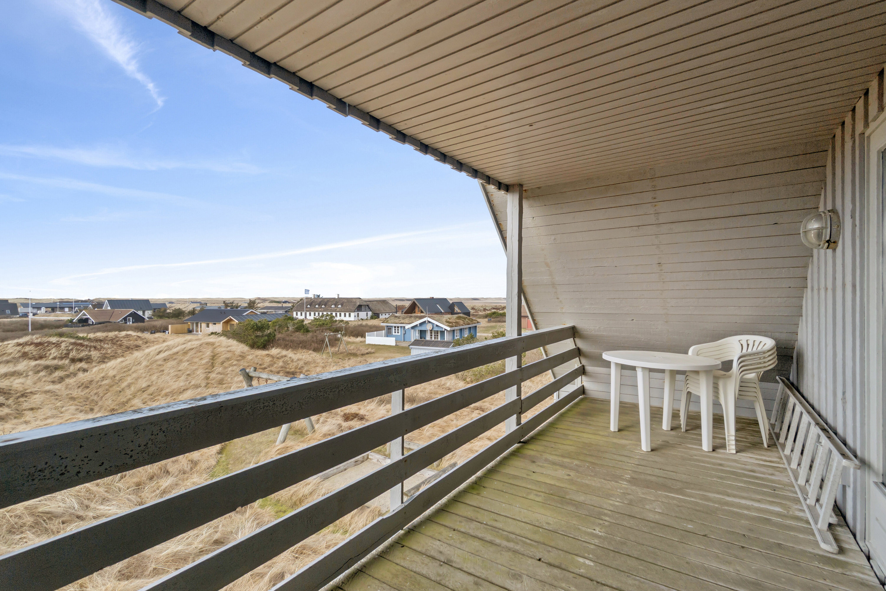 Fremhævet altan billede i fuldskærmstilstand. Billede af Rylevej 4, Agger, 7770 Vestervig