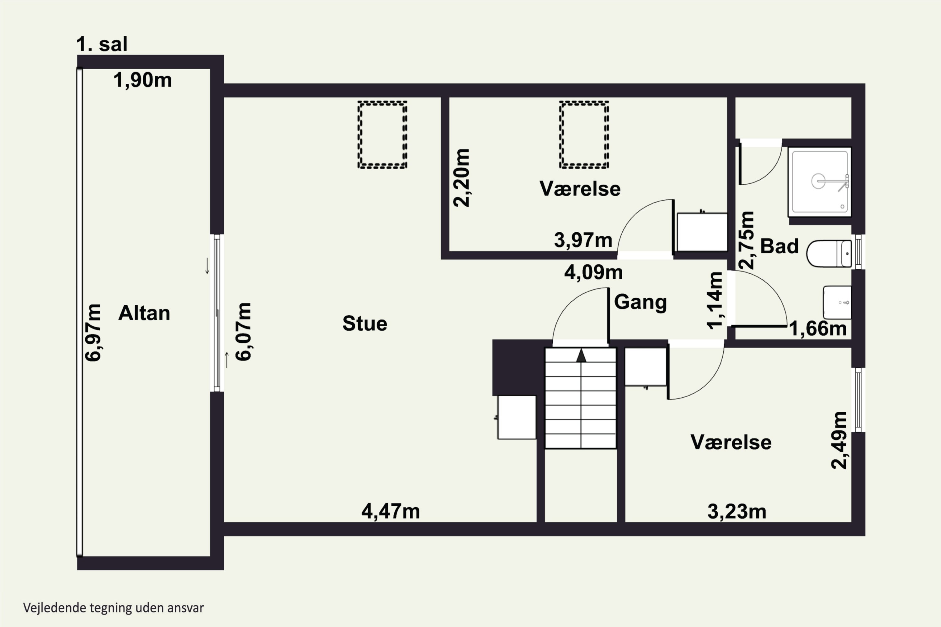Plantegninger billede af Rylevej 4, Agger, 7770 Vestervig