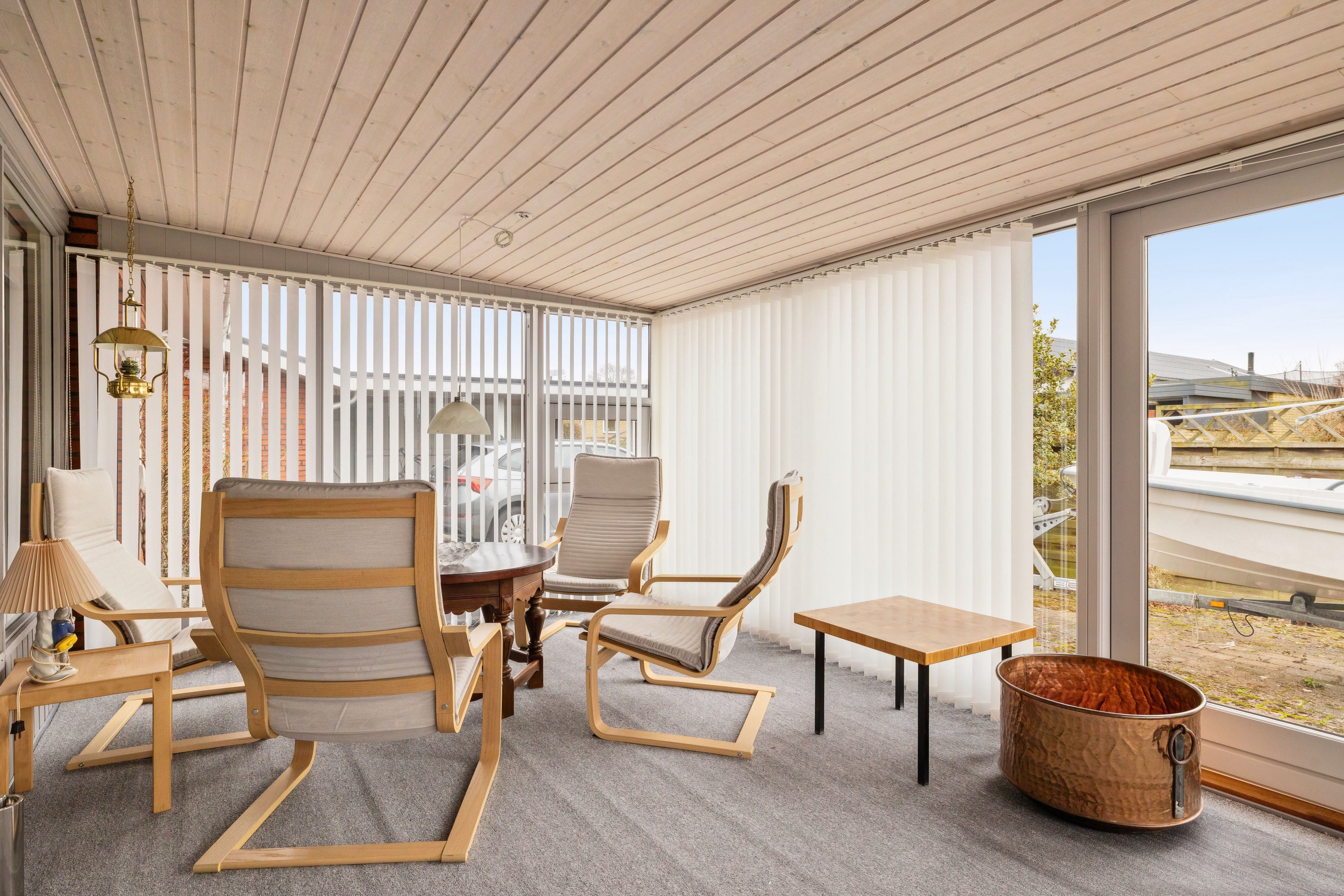 Fremhævet udestue billede i fuldskærmstilstand. Billede af Vibevej 9, 9500 Hobro