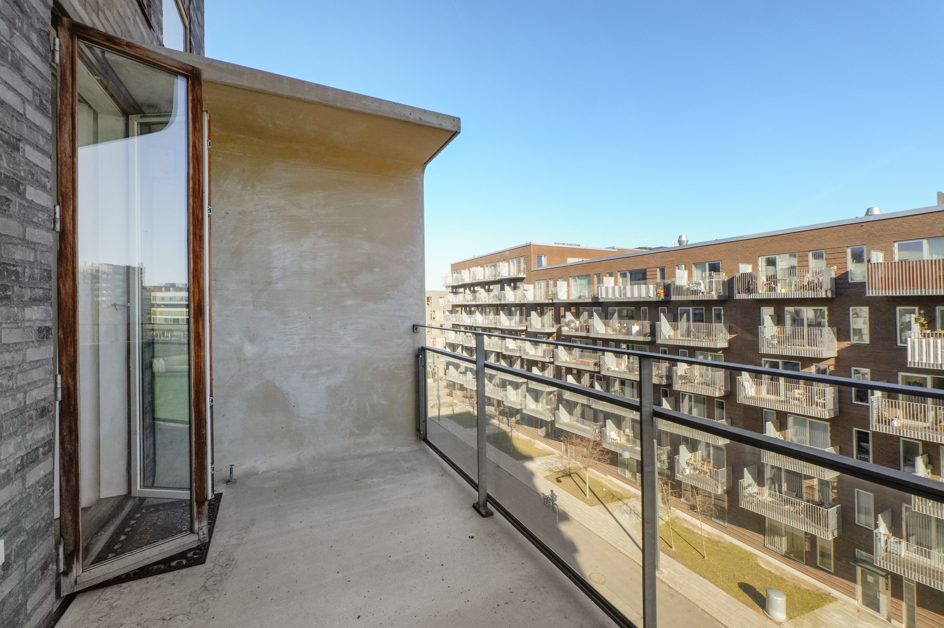 Fremhævet altan billede i fuldskærmstilstand. Billede af C.F. Møllers Allé 56, 4. tv., 2300 København S