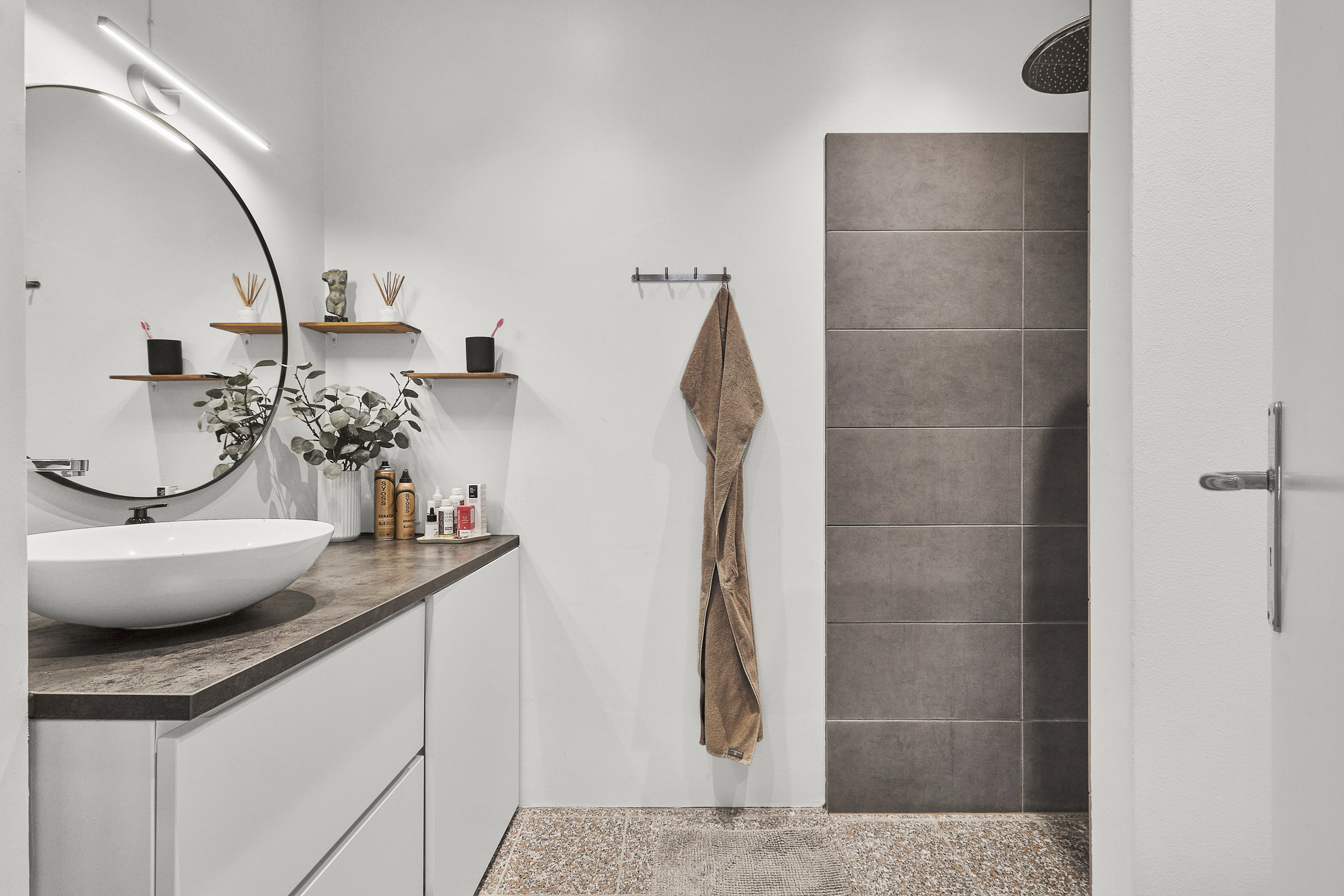 Fremhævet badeværelse billede i fuldskærmstilstand. Billede af Anholtsgade 6, 8000 Aarhus C